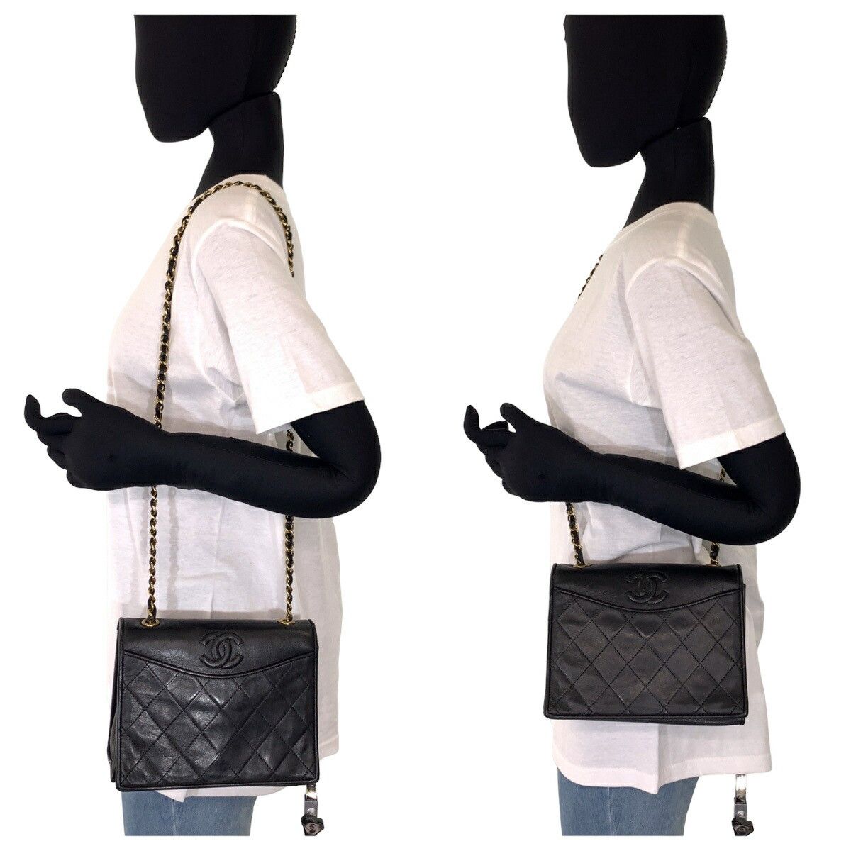 Chanel Chanel Chanel Matelasse Lambskin Shoulder Bag Leather Crossbody Bag DUTY FREE for USA Size ONE SIZE - 7 Thumbnail