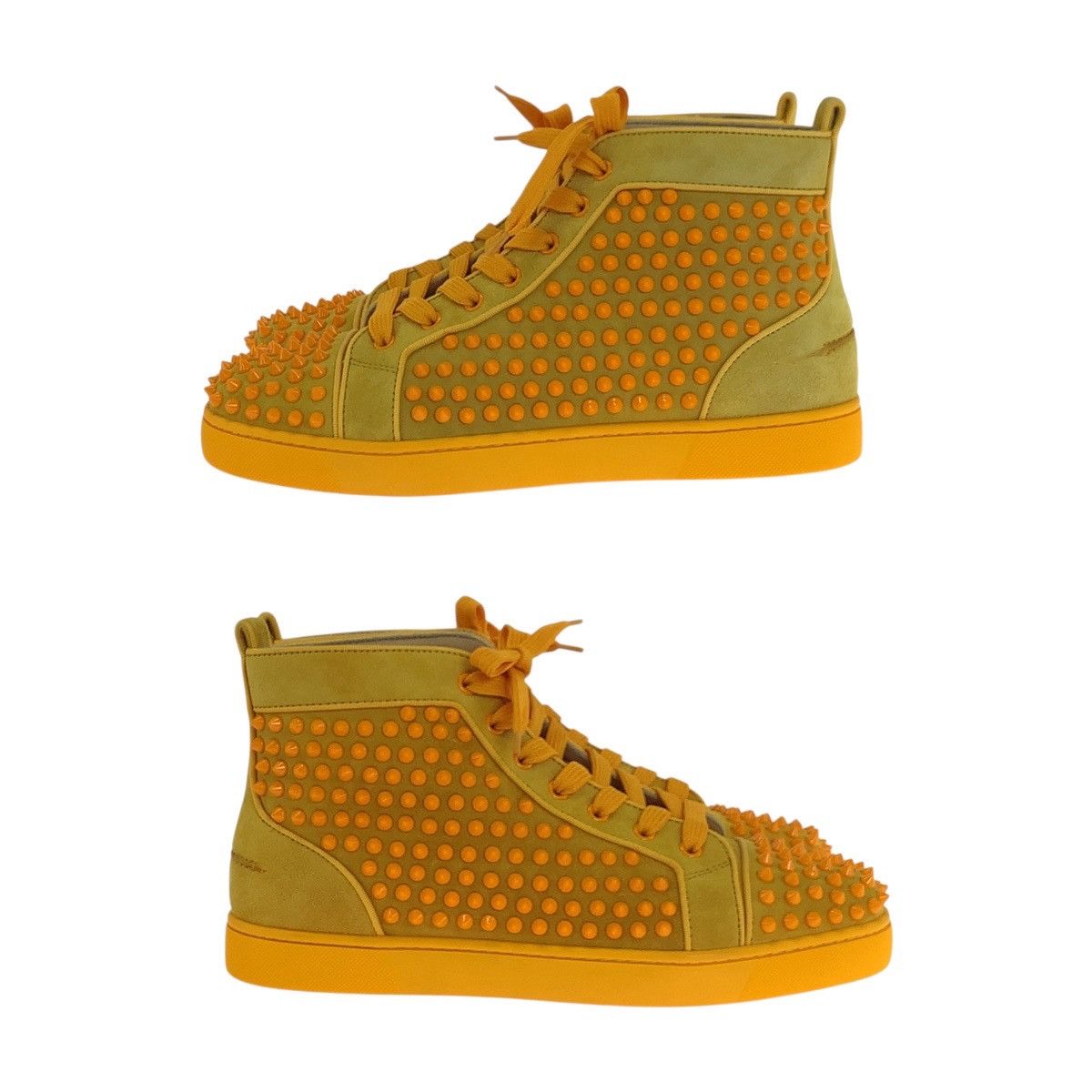 Christian Louboutin Christian Louboutin Christian Louboutin LOUIS ORLATO FLAT Suede Sneakers Limited Leather Shoes 3160092 DUTY FREE for USA Size ONE SIZE - 3 Thumbnail