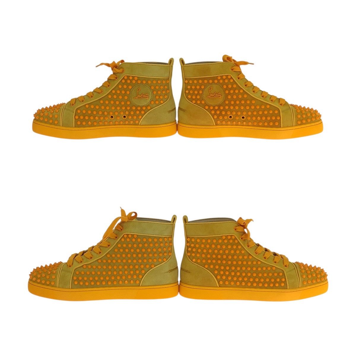Christian Louboutin Christian Louboutin Christian Louboutin LOUIS ORLATO FLAT Suede Sneakers Limited Leather Shoes 3160092 DUTY FREE for USA Size ONE SIZE - 4 Thumbnail