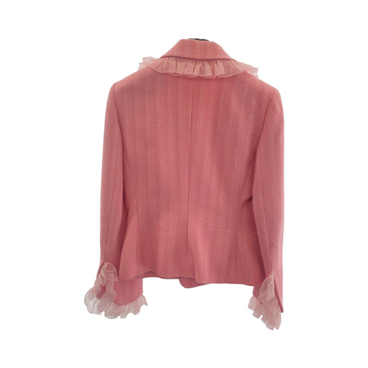 Dior Dior Dior Wool Frill Jacket Textile Outerwear DUTY FREE for USA Size ONE SIZE - 2 Thumbnail