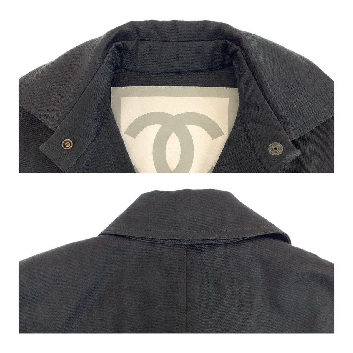 Chanel Chanel CHANEL Coco Mark Sports Line Cotton Silk Jacket Textile Outerwear P29264 DUTY FREE for USA Size ONE SIZE - 6 Thumbnail