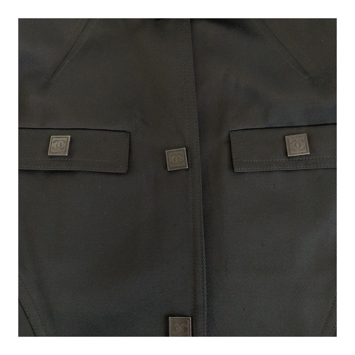 Chanel Chanel CHANEL Coco Mark Sports Line Cotton Silk Jacket Textile Outerwear P29264 DUTY FREE for USA Size ONE SIZE - 4 Thumbnail