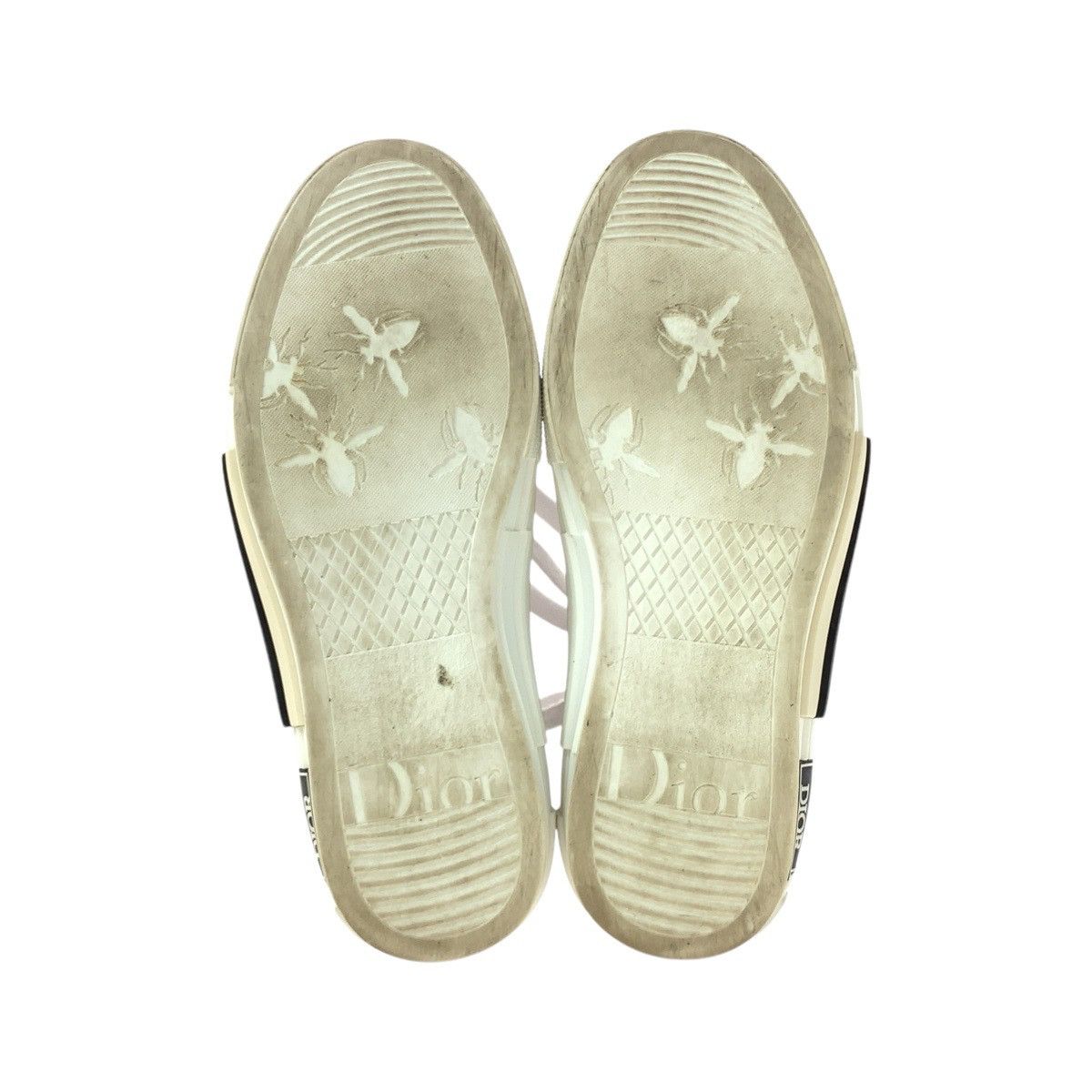 Dior Dior Dior Oblique Fabric Rubber High Top Sneakers Textile Shoes DUTY FREE for USA Size ONE SIZE - 3 Thumbnail