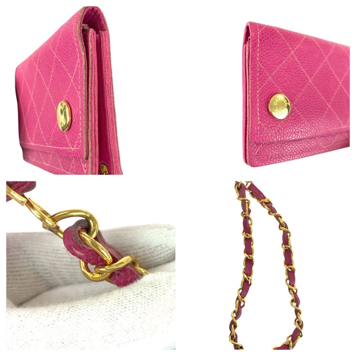 Chanel Chanel CHANEL Caviar Long Wallet Leather Long Wallet DUTY FREE for USA Size ONE SIZE - 6 Thumbnail