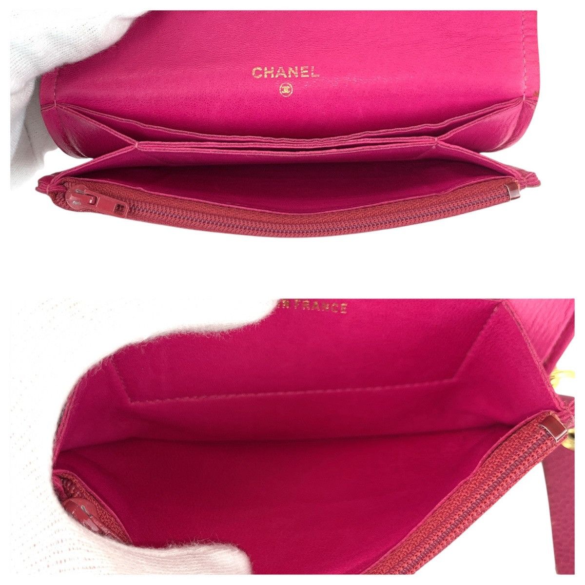 Chanel Chanel CHANEL Caviar Long Wallet Leather Long Wallet DUTY FREE for USA Size ONE SIZE - 8 Thumbnail