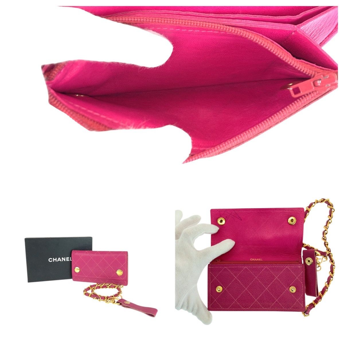 Chanel Chanel CHANEL Caviar Long Wallet Leather Long Wallet DUTY FREE for USA Size ONE SIZE - 9 Thumbnail