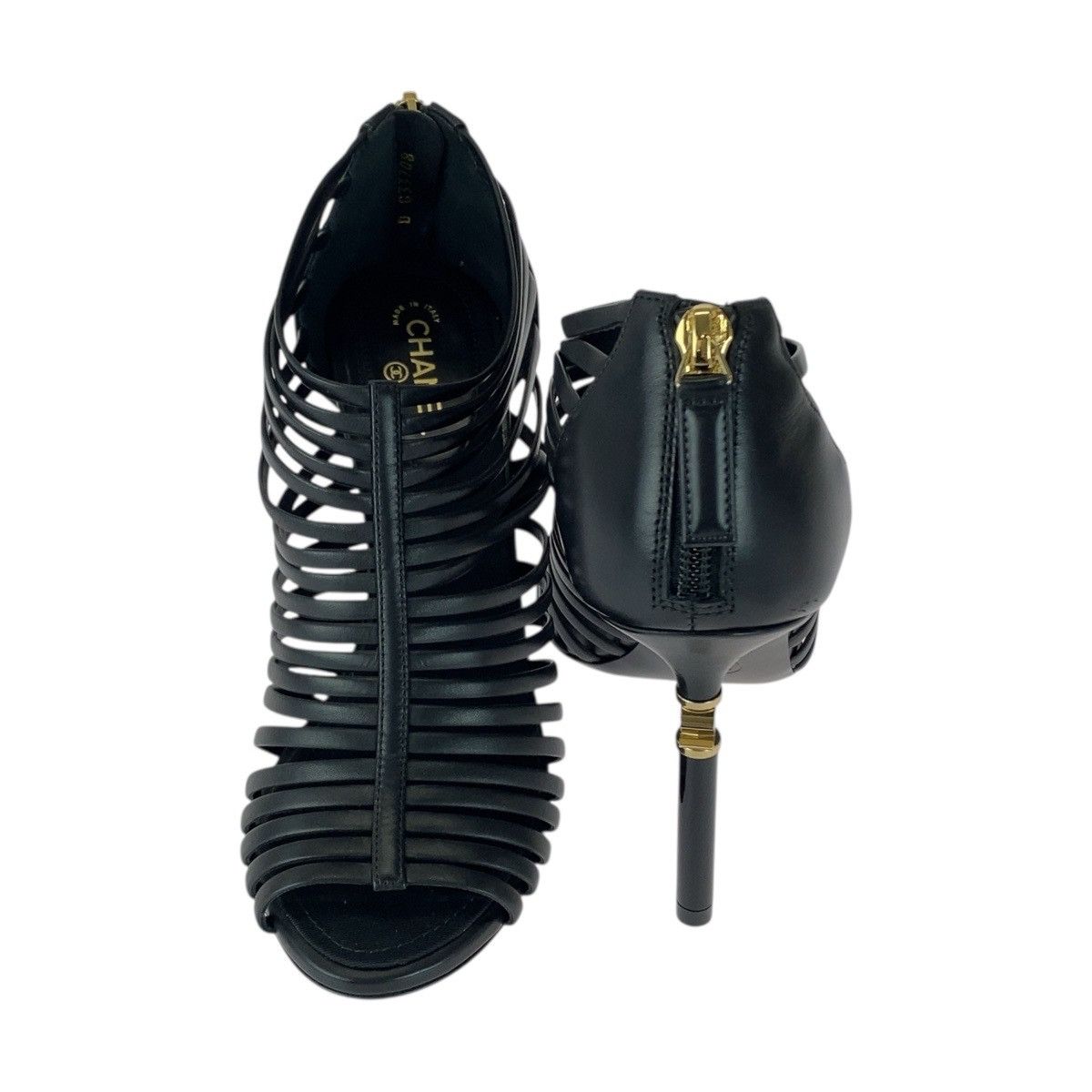 Chanel Chanel CHANEL Coco Mark Leather Pumps Leather Shoes G33708 DUTY FREE for USA Size ONE SIZE - 9 Thumbnail
