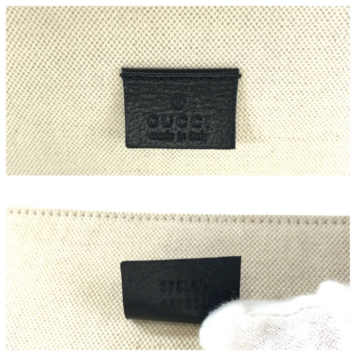 Gucci Gucci Gucci Coated Canvas Tote Bag Textile Tote Bag 575140 DUTY FREE for USA Size ONE SIZE - 4 Thumbnail