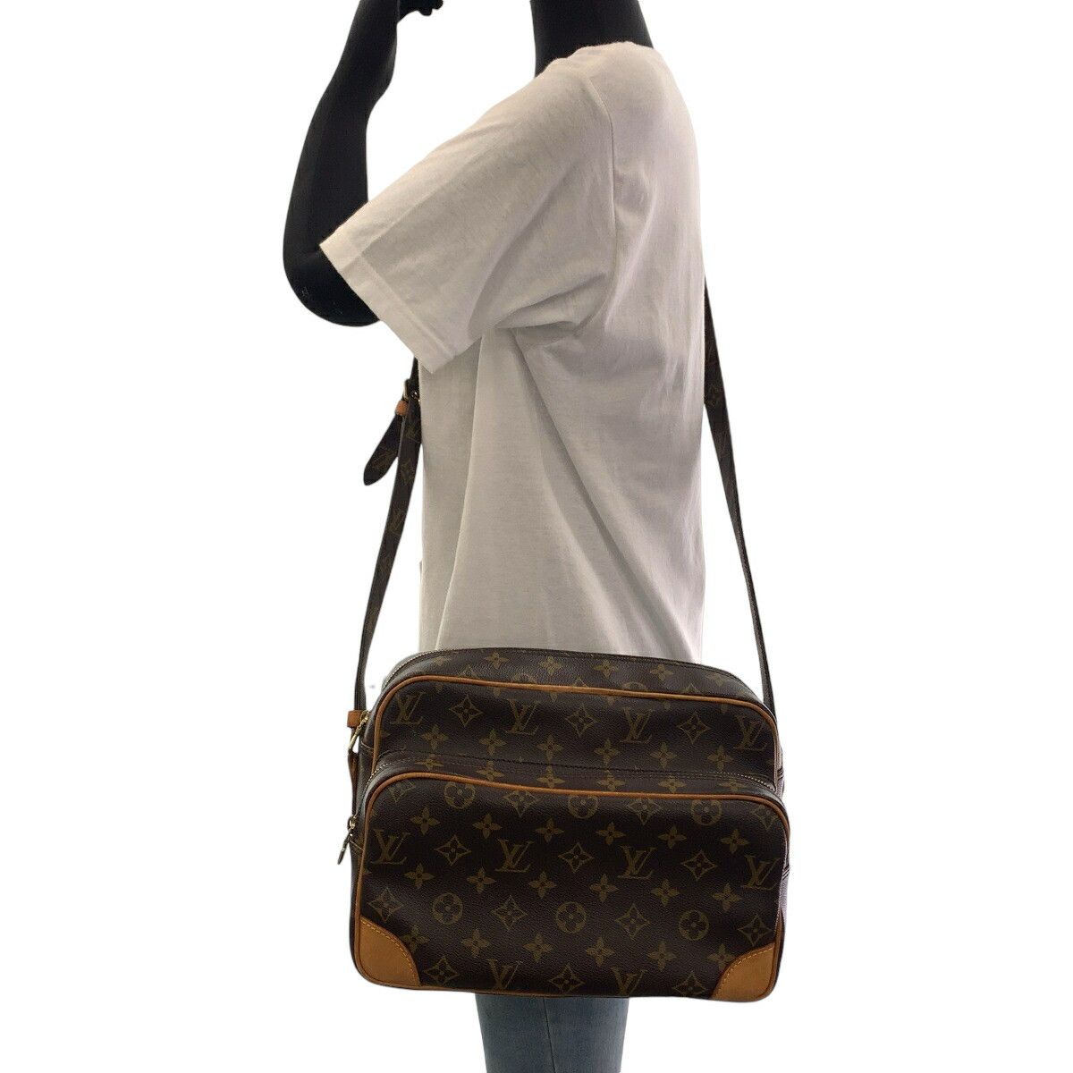 Louis Vuitton Louis Vuitton Louis Vuitton Monogram Shoulder Bag Textile Shoulder Bag M45244 DUTY FREE for USA Size ONE SIZE - 7 Thumbnail