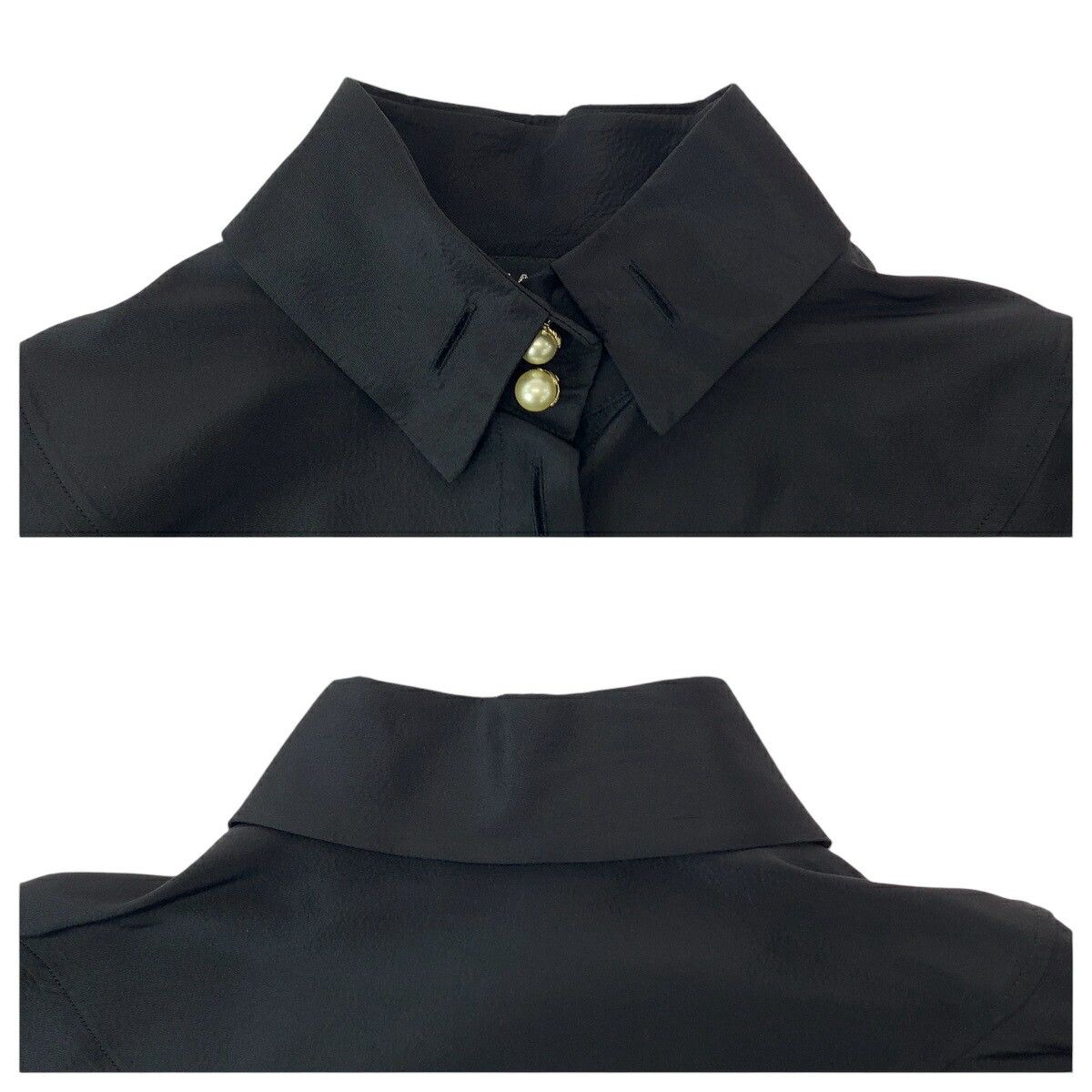 Chanel Chanel CHANEL P64478V24243 Silk Dress Shirt Textile Dress Shirt P64478V24243 DUTY FREE for USA Size ONE SIZE - 5 Thumbnail