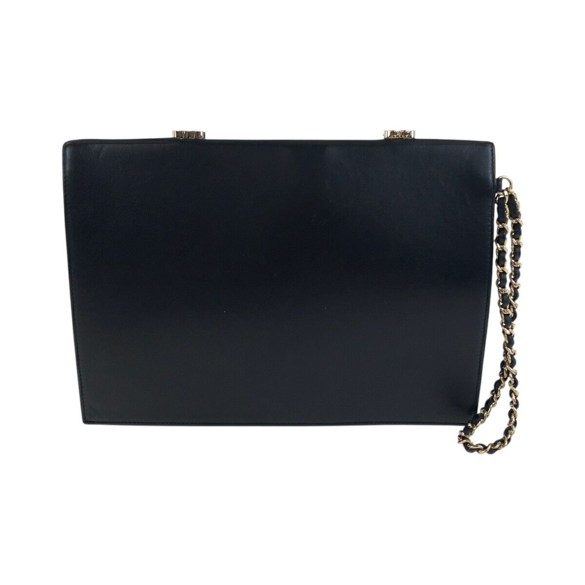 Chanel Chanel Chanel Lambskin Clutch Bag Leather Clutch Bag DUTY FREE for USA Size ONE SIZE - 2 Thumbnail