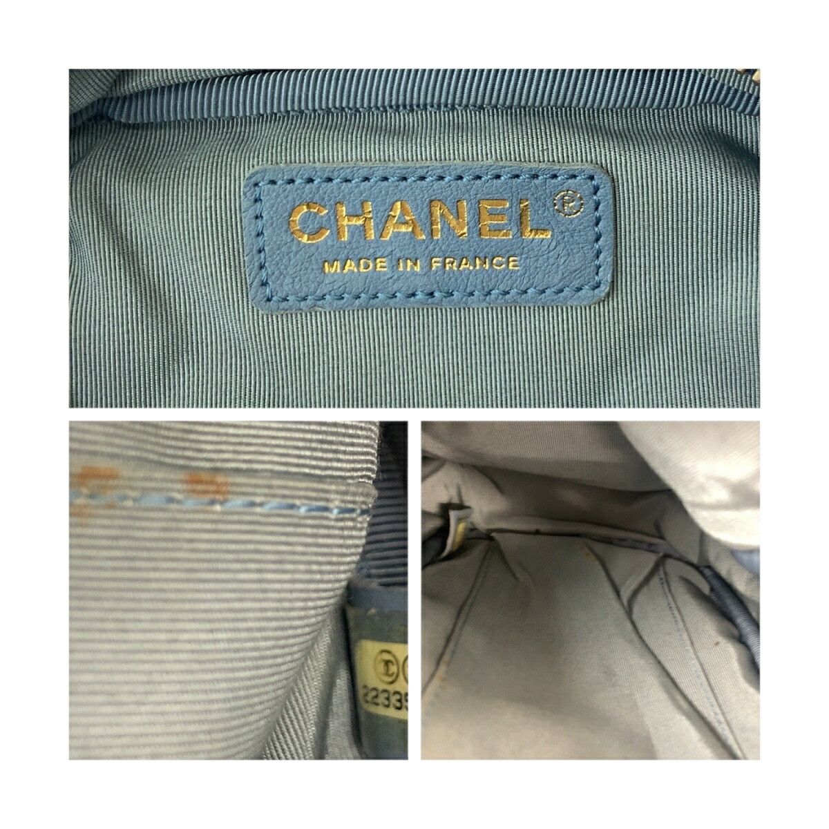 Chanel Chanel Chanel 2.55 Denim Shoulder Bag Textile Shoulder Bag DUTY FREE for USA Size ONE SIZE - 4 Thumbnail