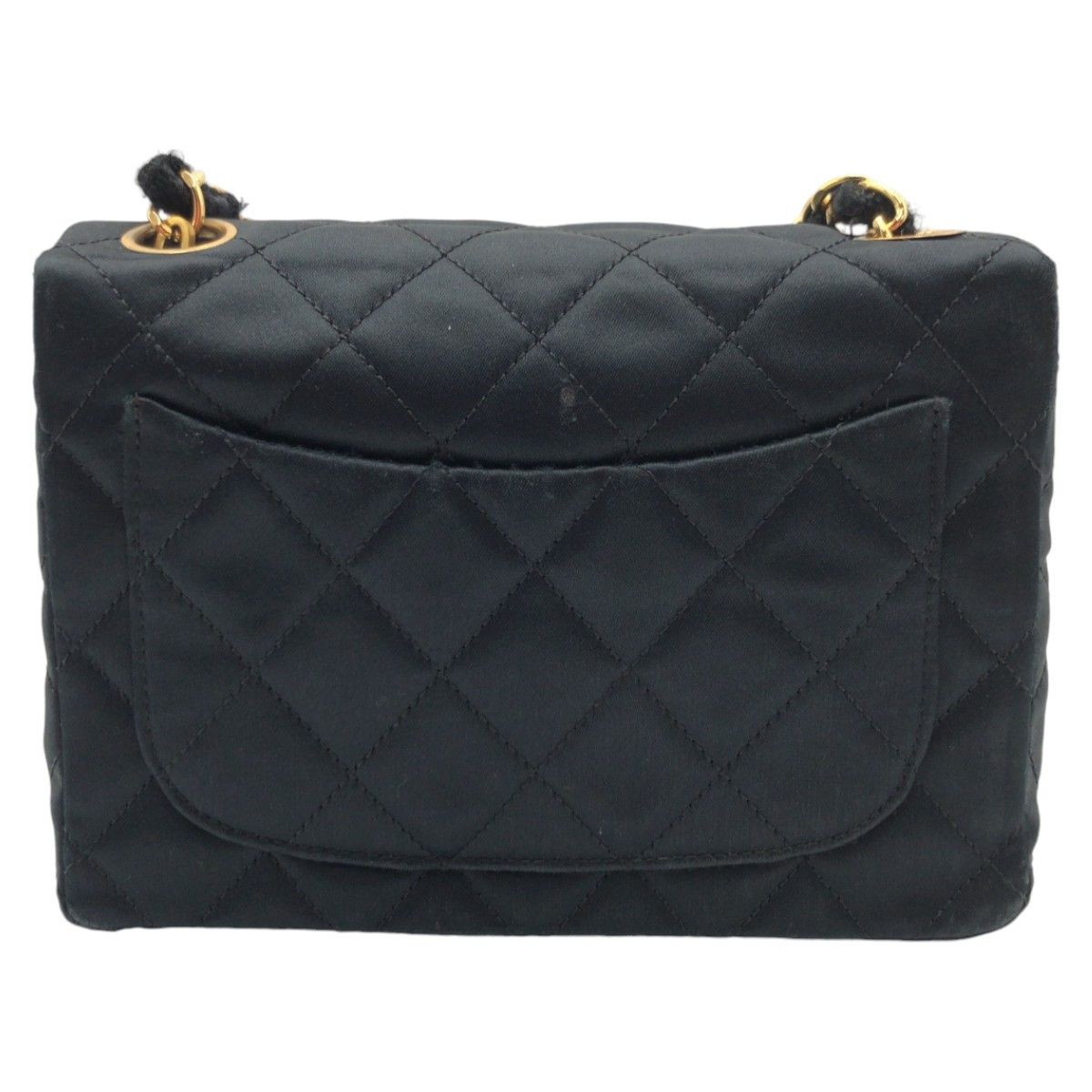 Chanel Chanel Chanel Mini Matelasse Satin Shoulder Bag Textile Shoulder Bag DUTY FREE for USA Size ONE SIZE - 2 Thumbnail