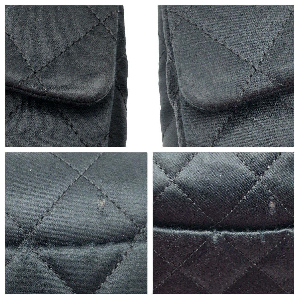 Chanel Chanel Chanel Mini Matelasse Satin Shoulder Bag Textile Shoulder Bag DUTY FREE for USA Size ONE SIZE - 7 Thumbnail