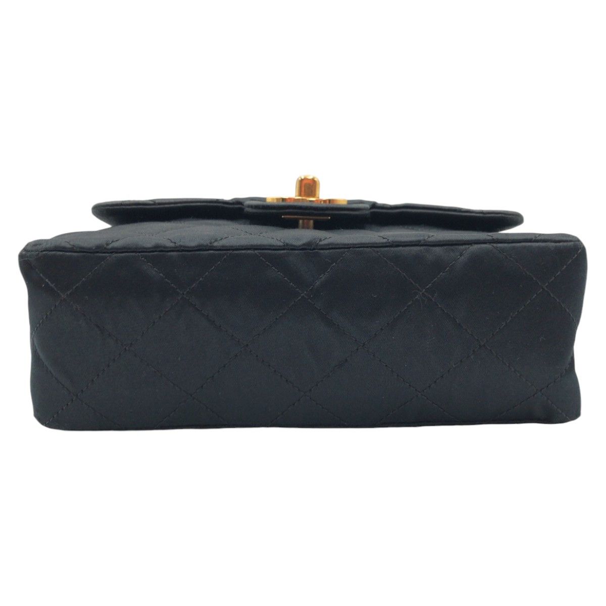 Chanel Chanel Chanel Mini Matelasse Satin Shoulder Bag Textile Shoulder Bag DUTY FREE for USA Size ONE SIZE - 3 Thumbnail