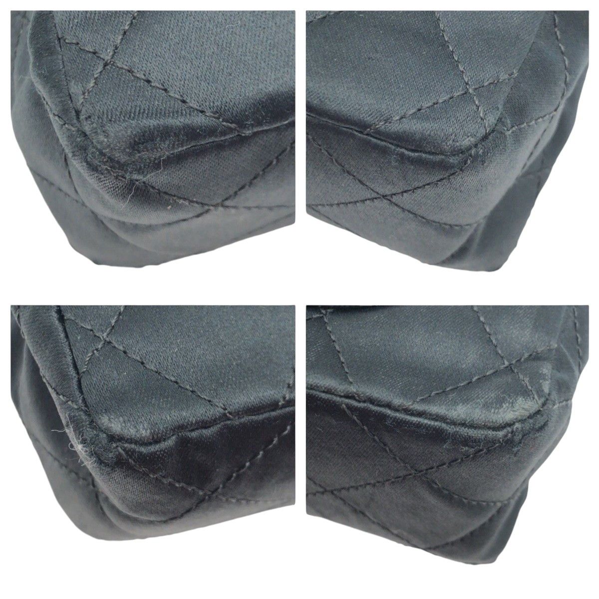Chanel Chanel Chanel Mini Matelasse Satin Shoulder Bag Textile Shoulder Bag DUTY FREE for USA Size ONE SIZE - 9 Thumbnail