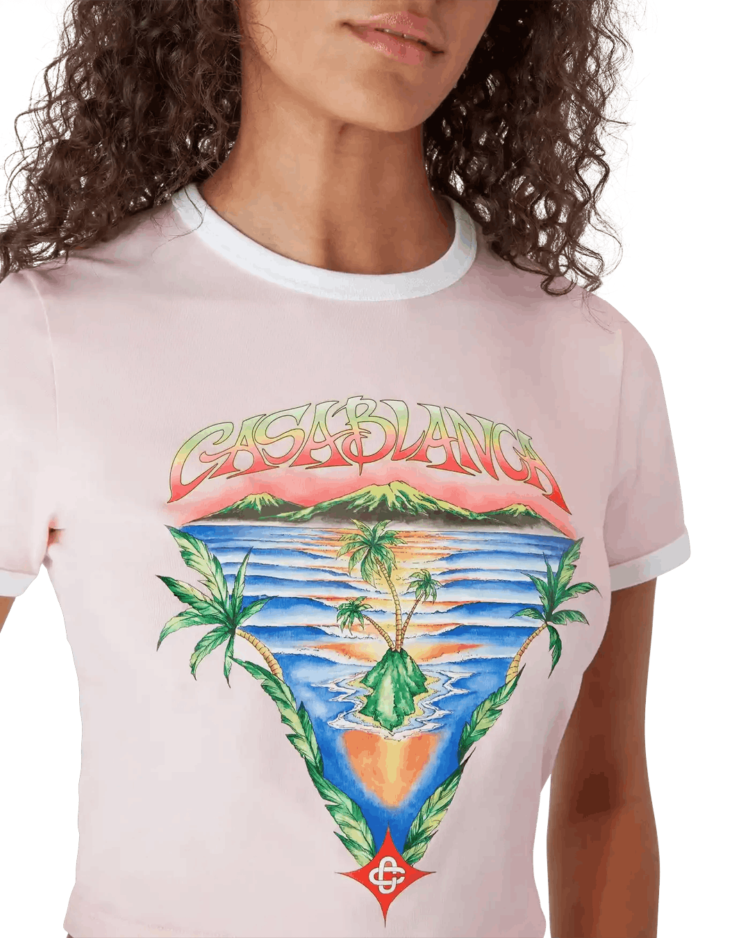 Casablanca Innocence Triangle Baby Tee Size US M / EU 48-50 / 2 - 5 Thumbnail