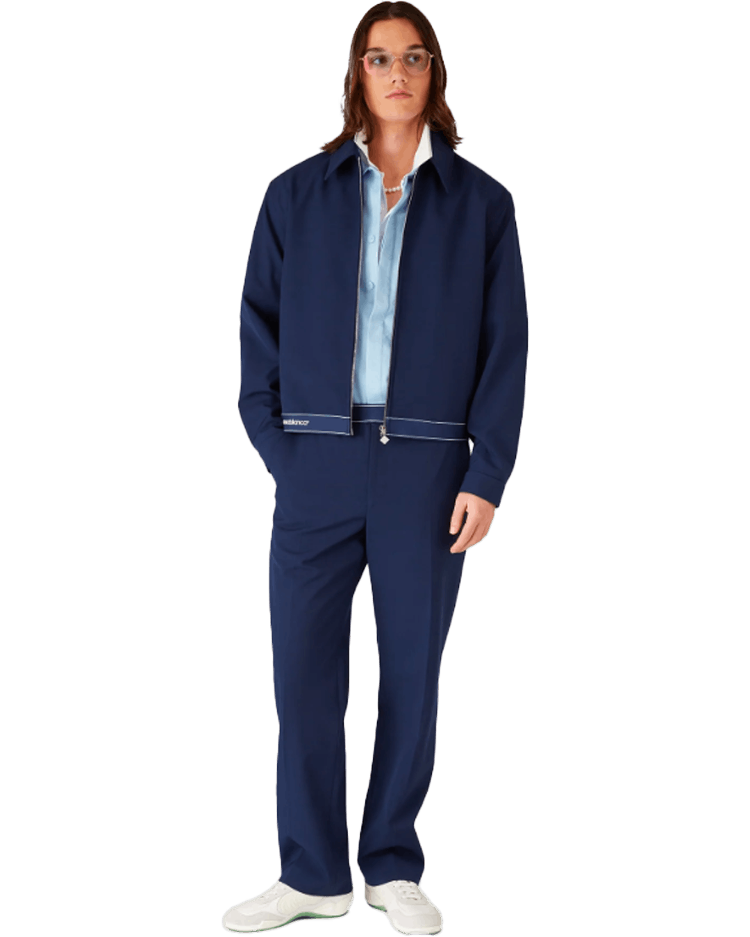 Casablanca Navy Wool Sports Jacket Size US S / EU 44-46 / 1 - 4 Thumbnail