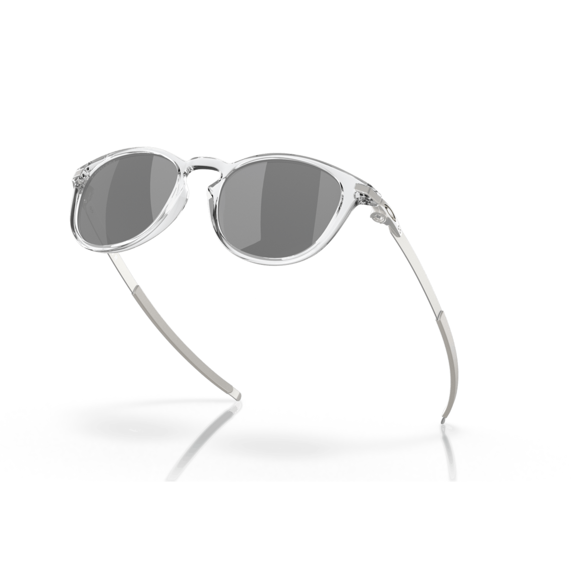 Oakley Pitchman R Polished Clear Injected Mens Sunglasses Size ONE SIZE - 4 Thumbnail