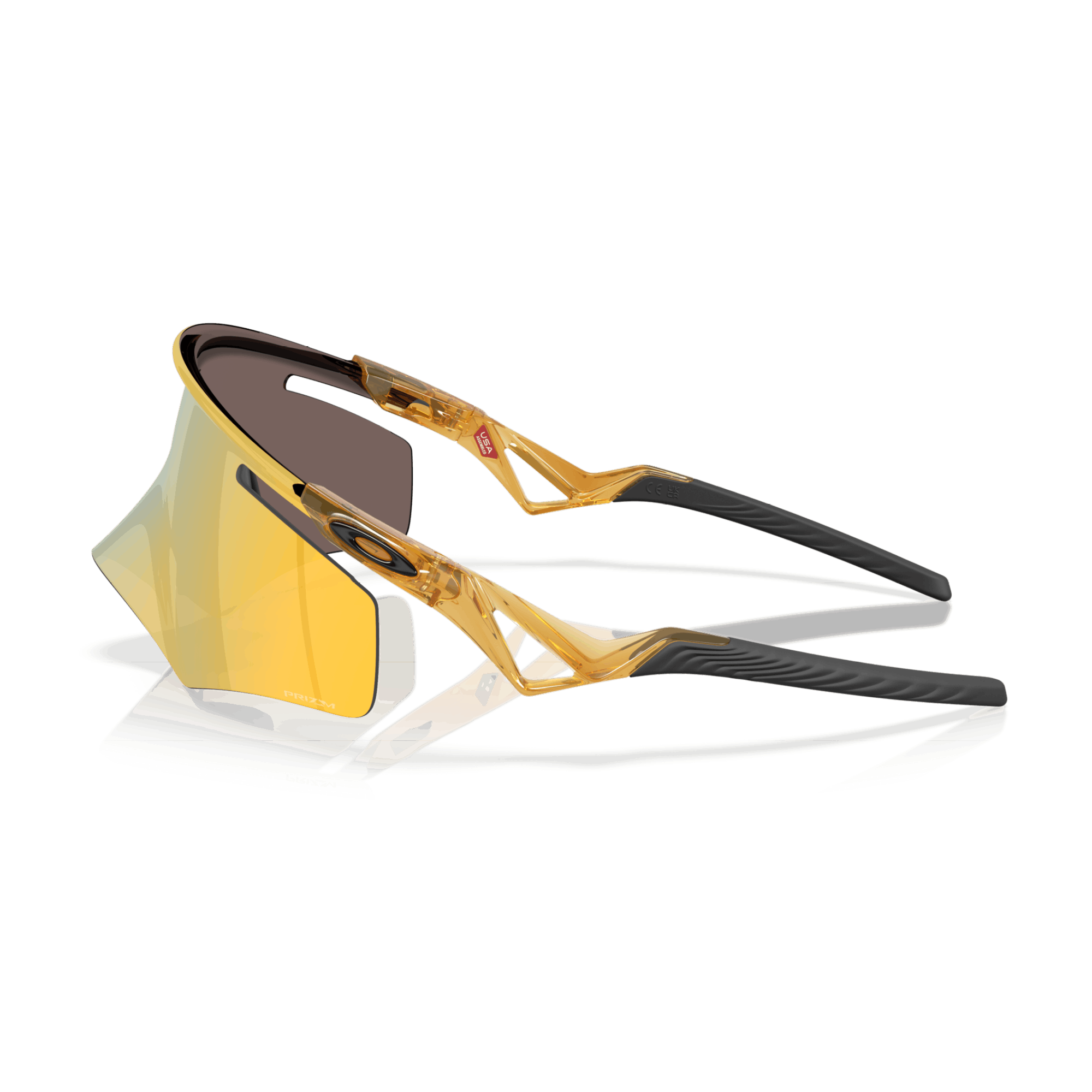 Oakley QNTM Kato Trans Light Curry Sunglasses Size ONE SIZE - 5 Thumbnail