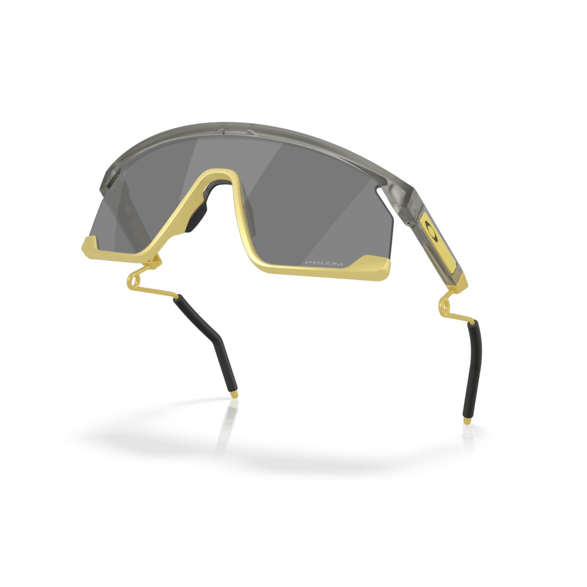 Oakley BXTR Metal Matte Grey Ink/Vintage Gold Sunglasses Size ONE SIZE - 4 Thumbnail