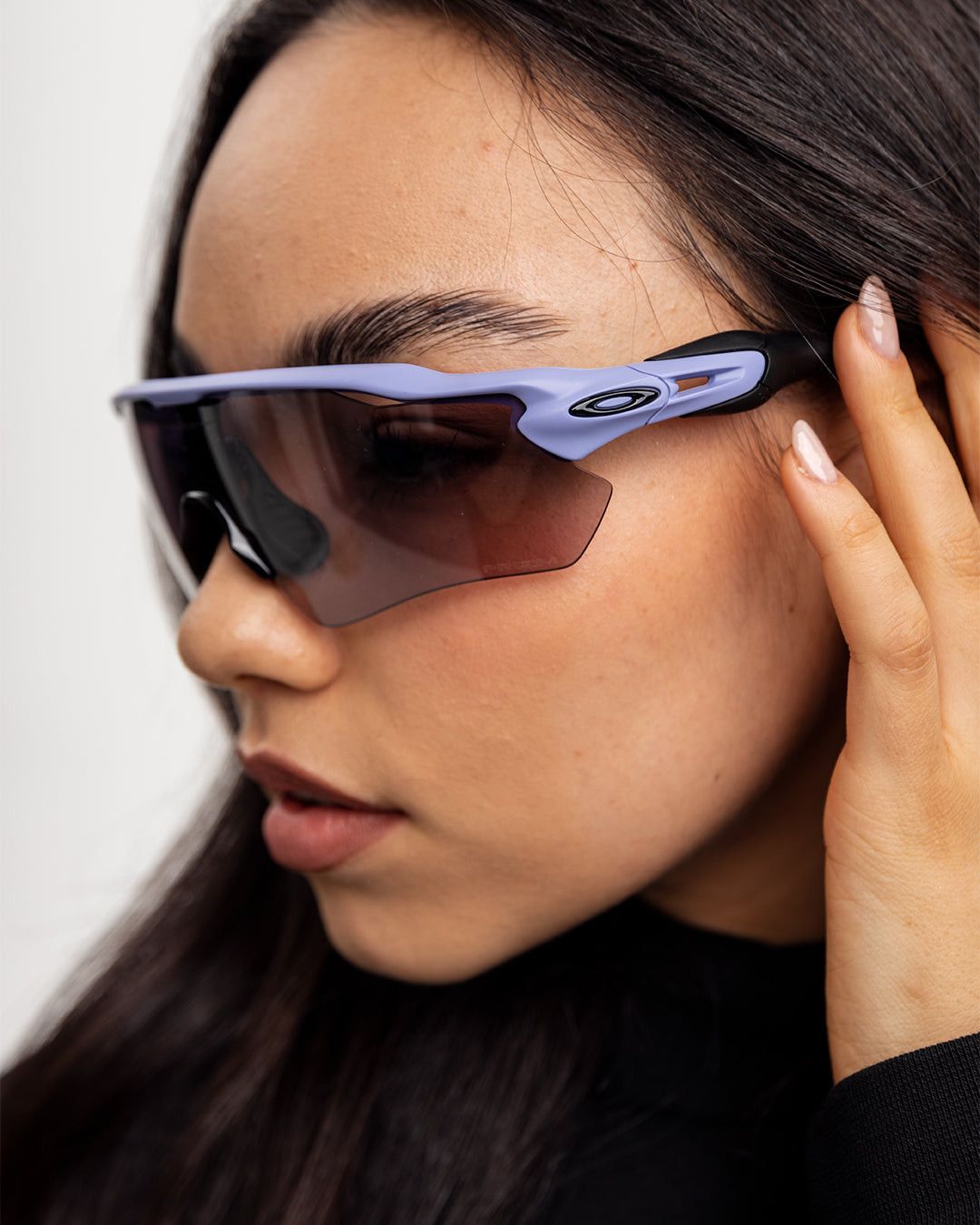 Oakley Radar EV Path Matte Lilac Injected Mens Sunglasses Size ONE SIZE - 10 Thumbnail