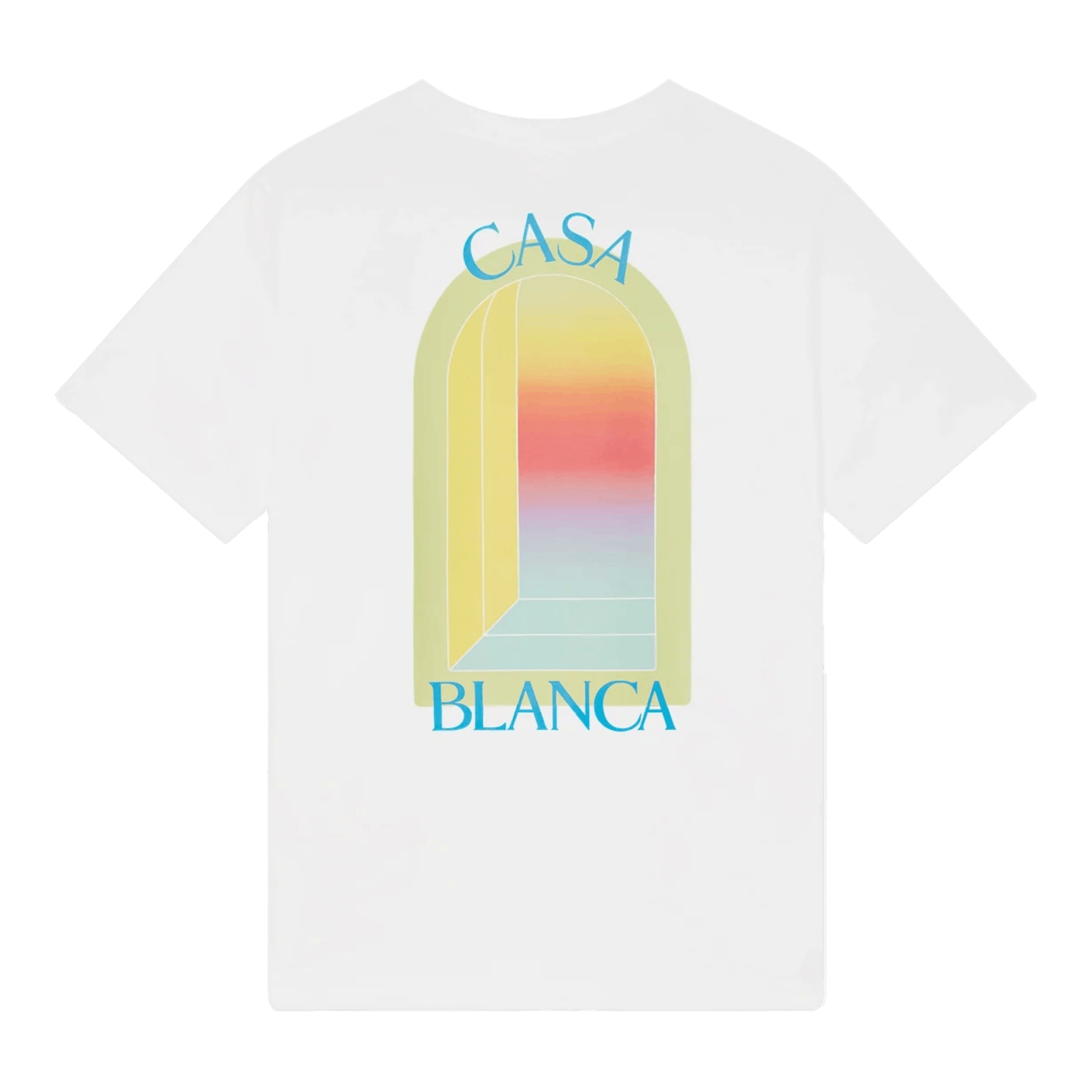 Casablanca L’Arche Short Sleeve T-shirt White Size US S / EU 44-46 / 1 - 2 Thumbnail