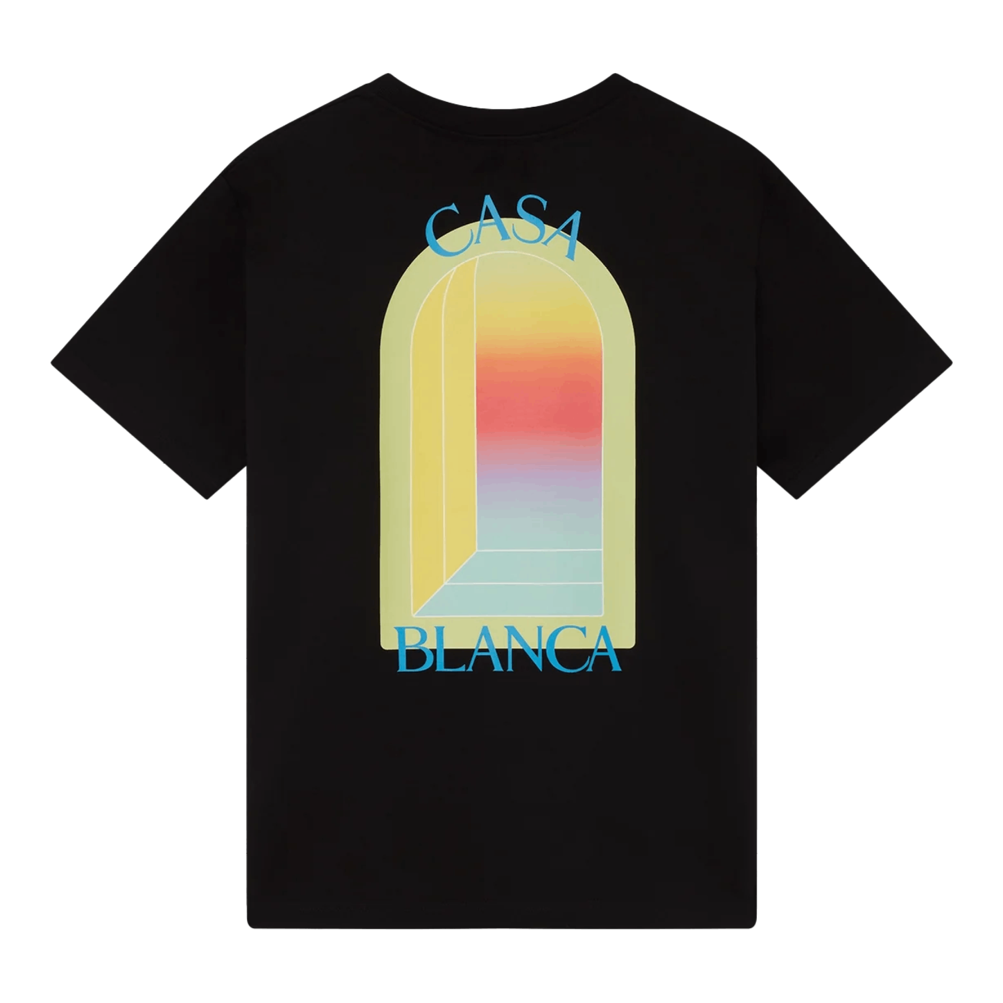 Casablanca L’Arche Short Sleeve T-shirt Black Size US M / EU 48-50 / 2 - 2 Thumbnail