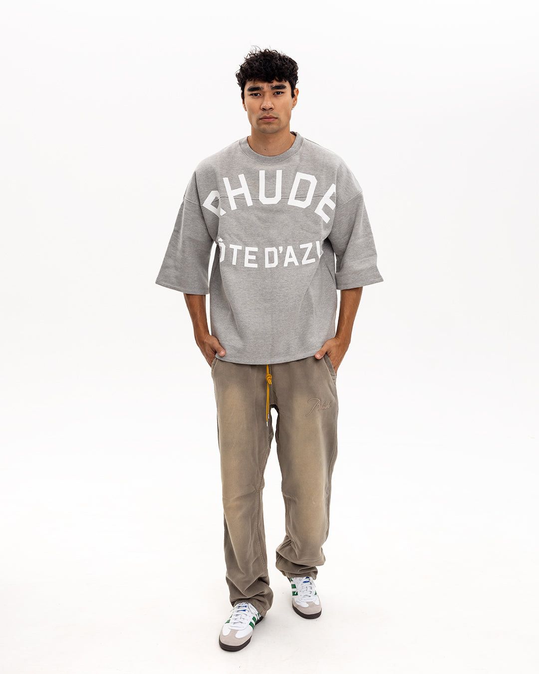 Rhude Classic Sweatpants Brown Size US S / EU 44-46 / 1 - 2 Thumbnail