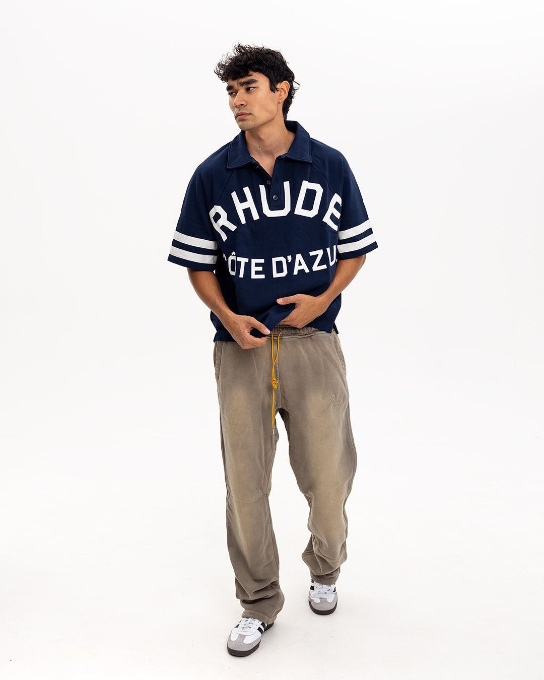 Rhude Classic Sweatpants Brown Size US S / EU 44-46 / 1 - 6 Thumbnail