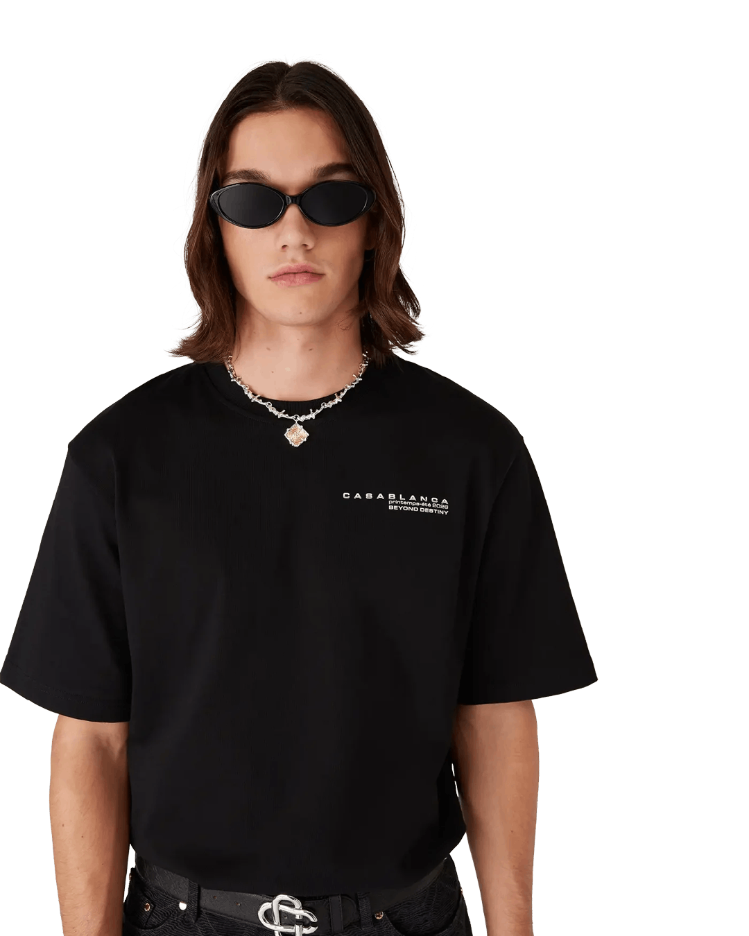 Casablanca Glitch Orchid Overd T-shirt Size US S / EU 44-46 / 1 - 4 Thumbnail