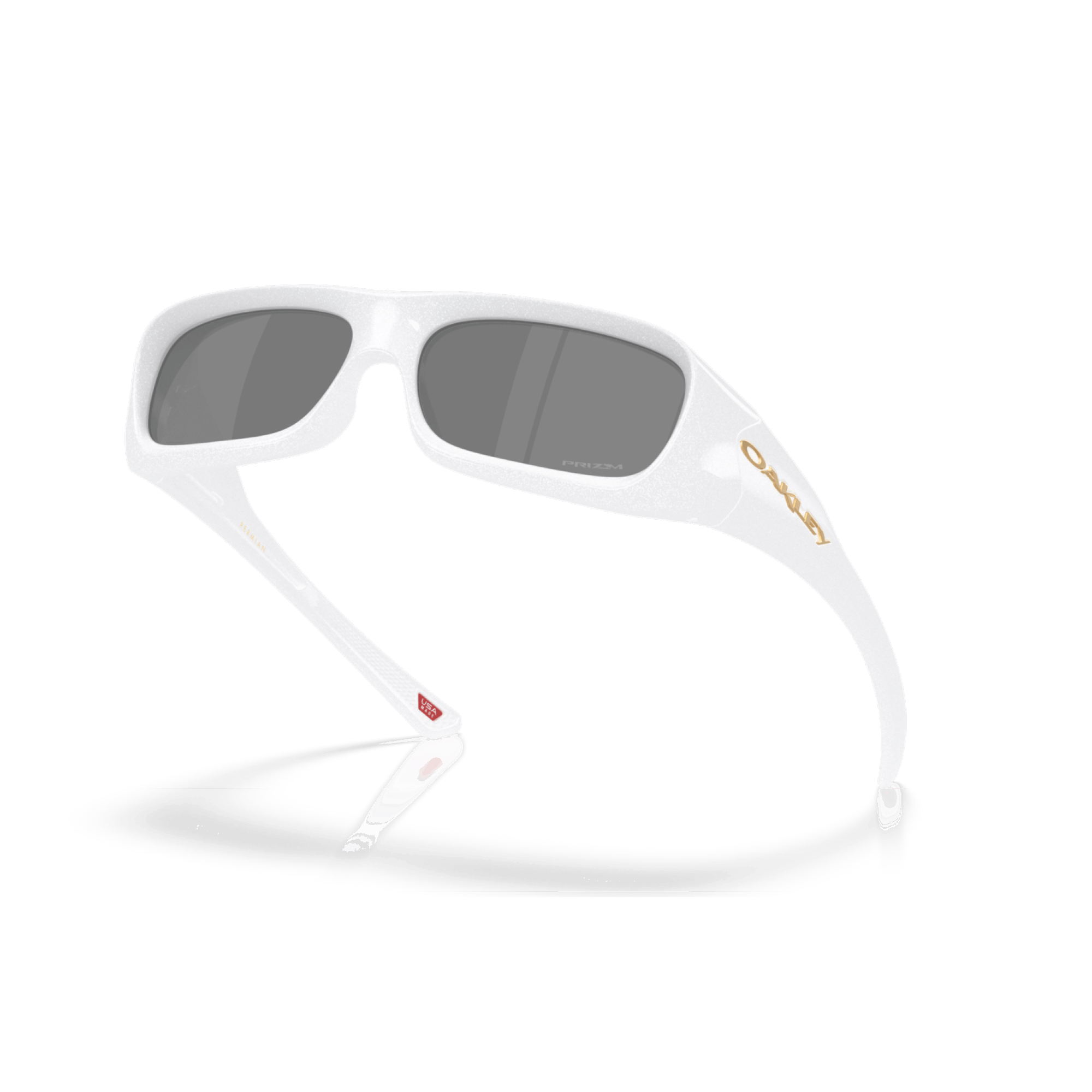 Oakley Permian Pearl White Sunglasses Size ONE SIZE - 4 Thumbnail