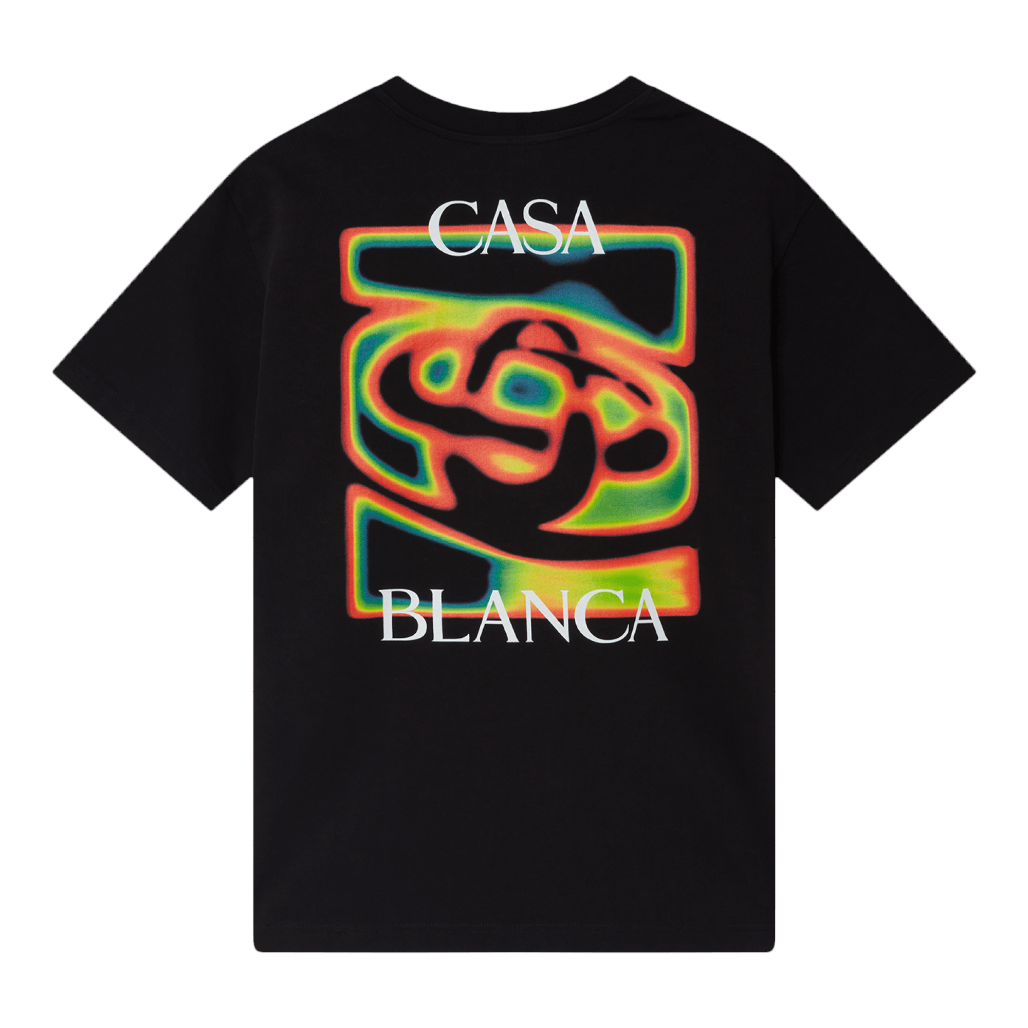 Casablanca Heat Map Classic T-shirt Black Size US XXL / EU 58 / 5 - 2 Thumbnail