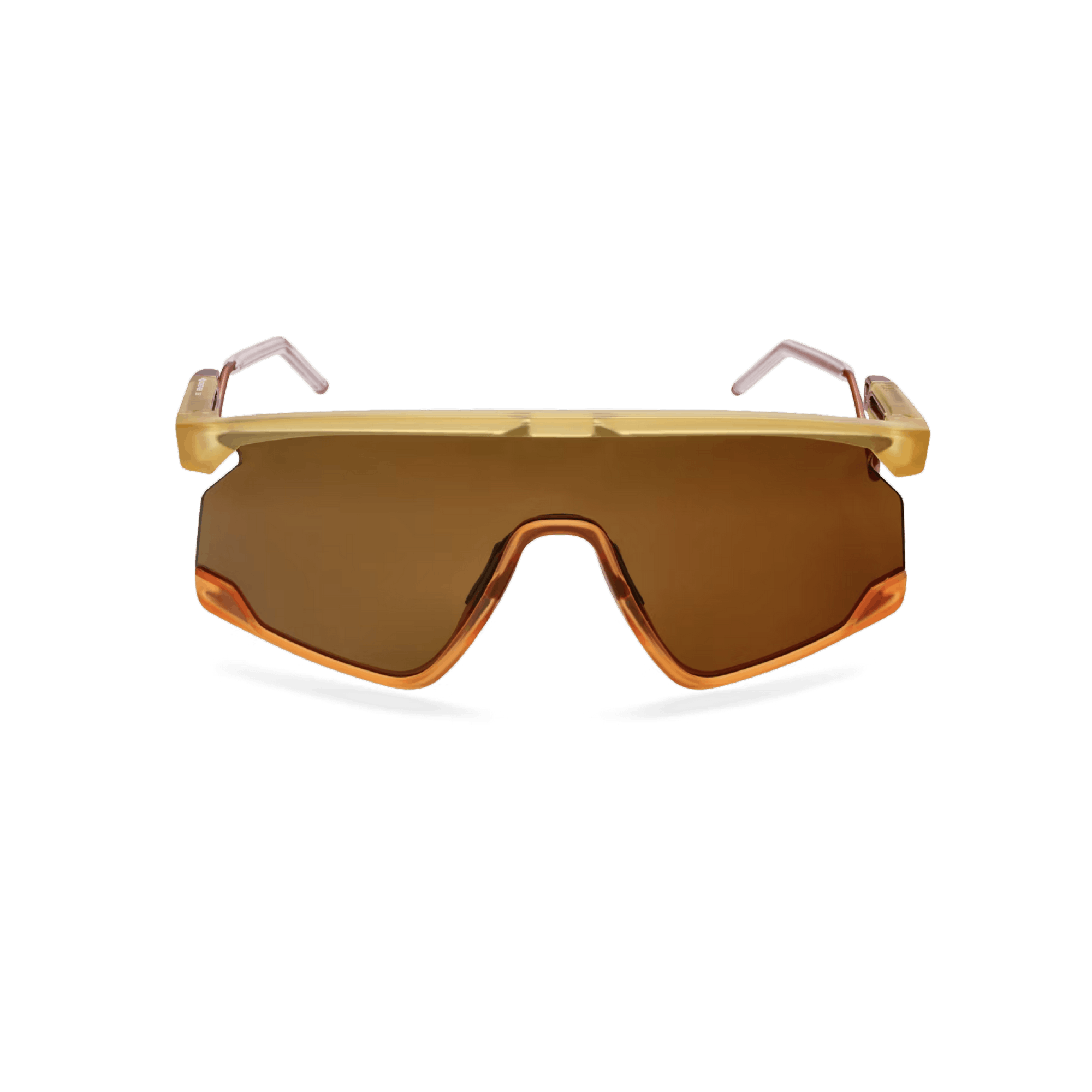 Oakley BXTR Metal Matte Trans Light Curry Injected Mens Sunglasses Size ONE SIZE - 2 Thumbnail