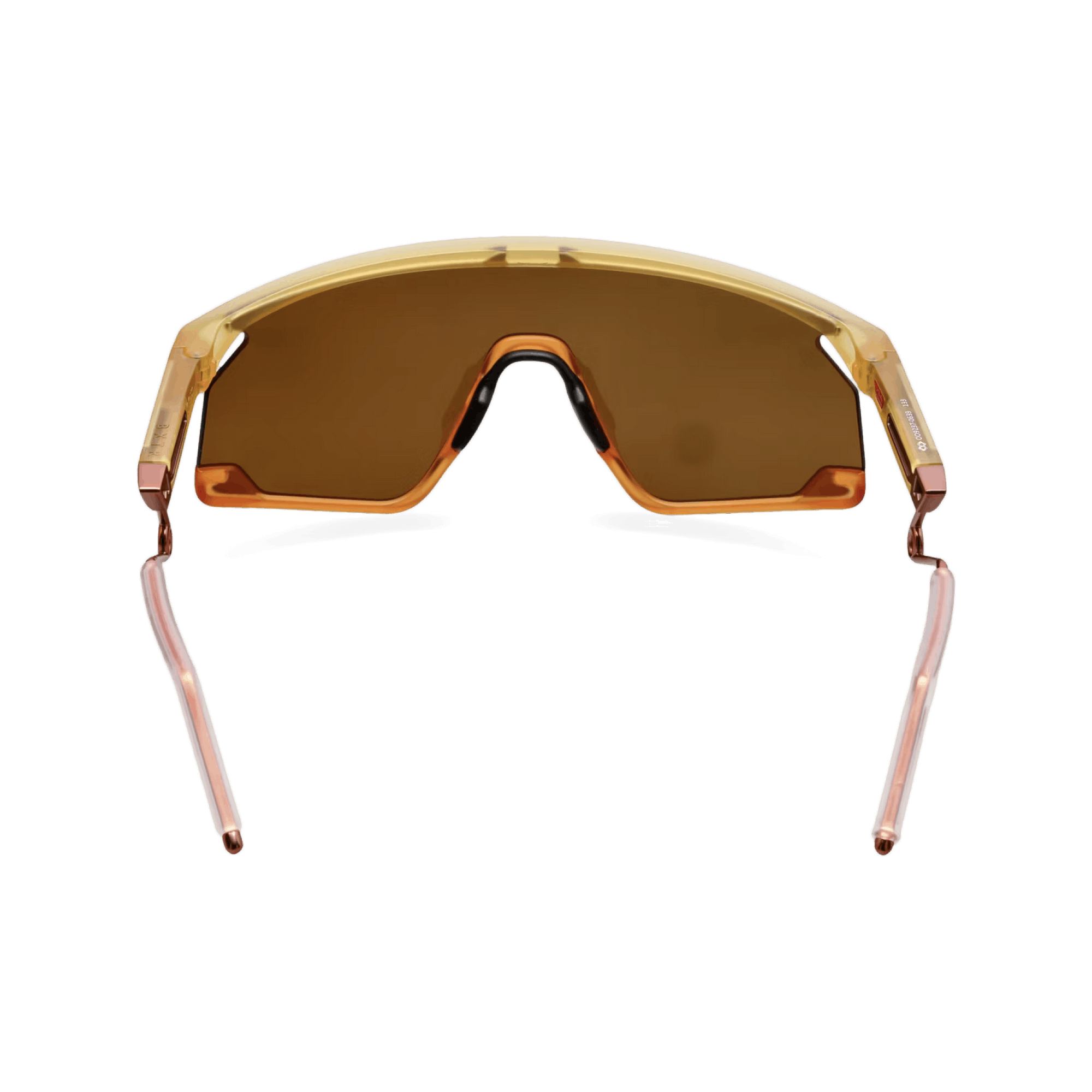 Oakley BXTR Metal Matte Trans Light Curry Injected Mens Sunglasses Size ONE SIZE - 4 Thumbnail