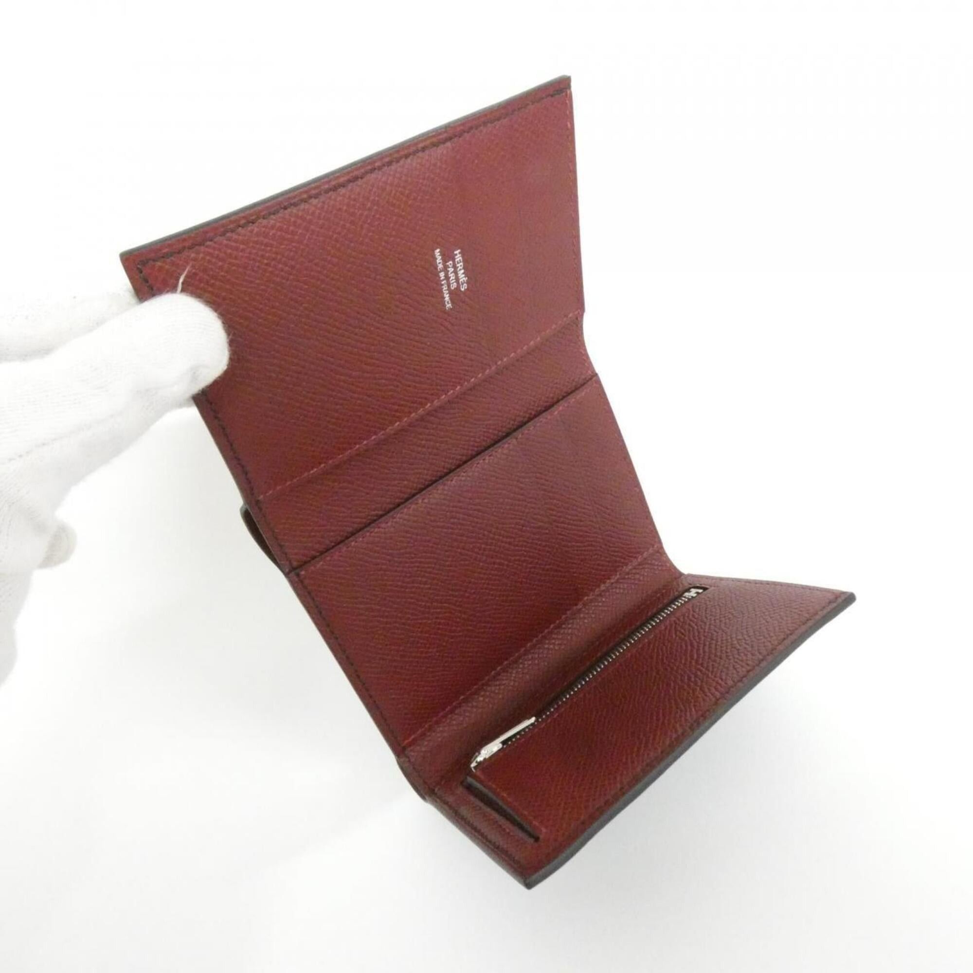 Hermes Hermes Bearn Combination 082983CK Wallet Size ONE SIZE - 4 Thumbnail