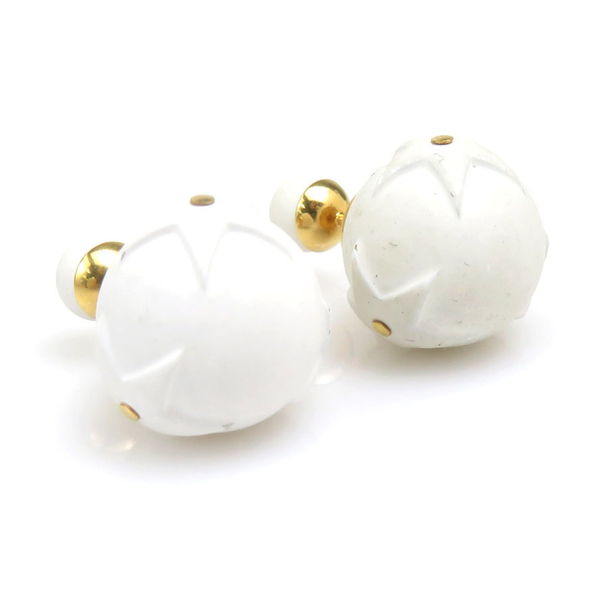Dior Christian Dior Tribal Earrings D-VIBE Metal White Gold Women's 56665a Size ONE SIZE - 2 Thumbnail