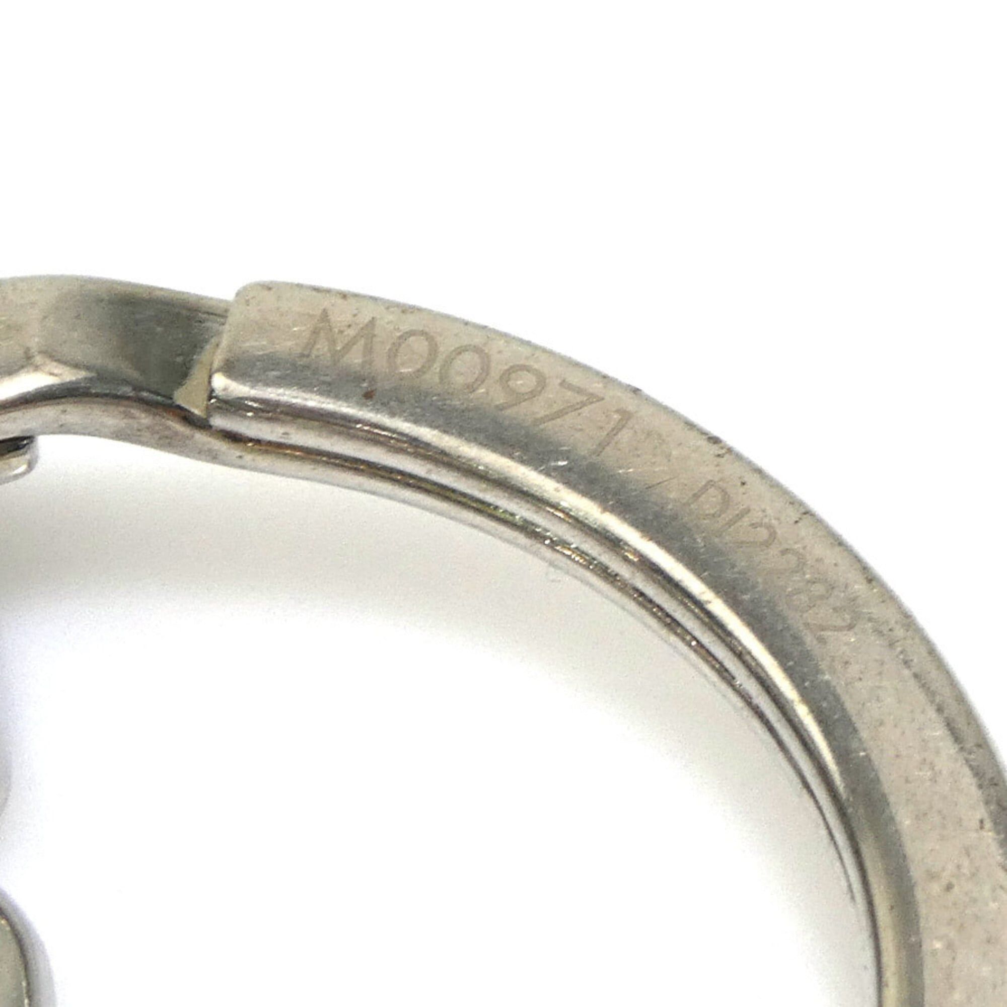 Louis Vuitton Louis Vuitton Charm Keyring Porte Clés LV Classic Metal Black Silver Men's Women's M00971 56670k Size ONE SIZE - 7 Thumbnail