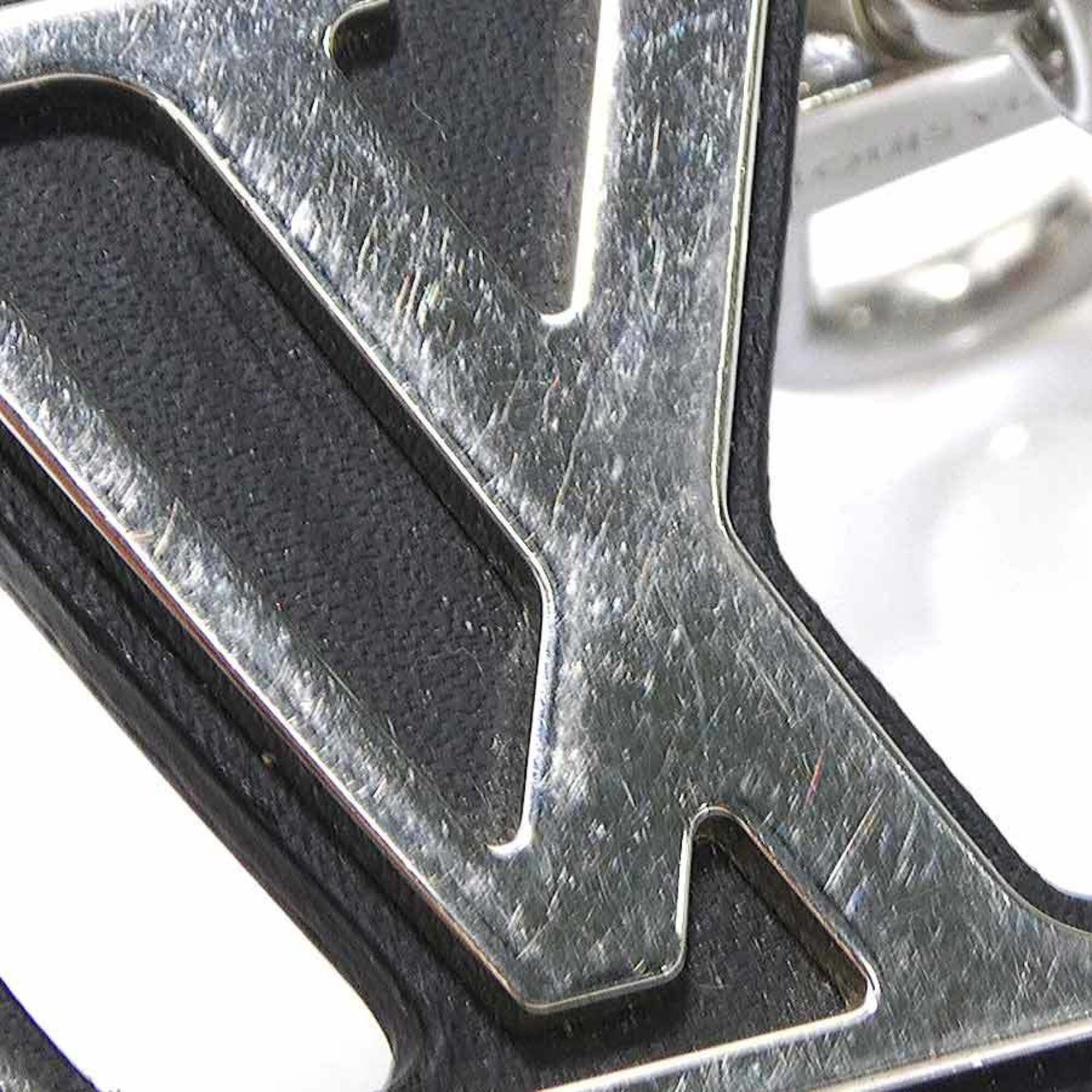 Louis Vuitton Louis Vuitton Charm Keyring Porte Clés LV Classic Metal Black Silver Men's Women's M00971 56670k Size ONE SIZE - 5 Thumbnail
