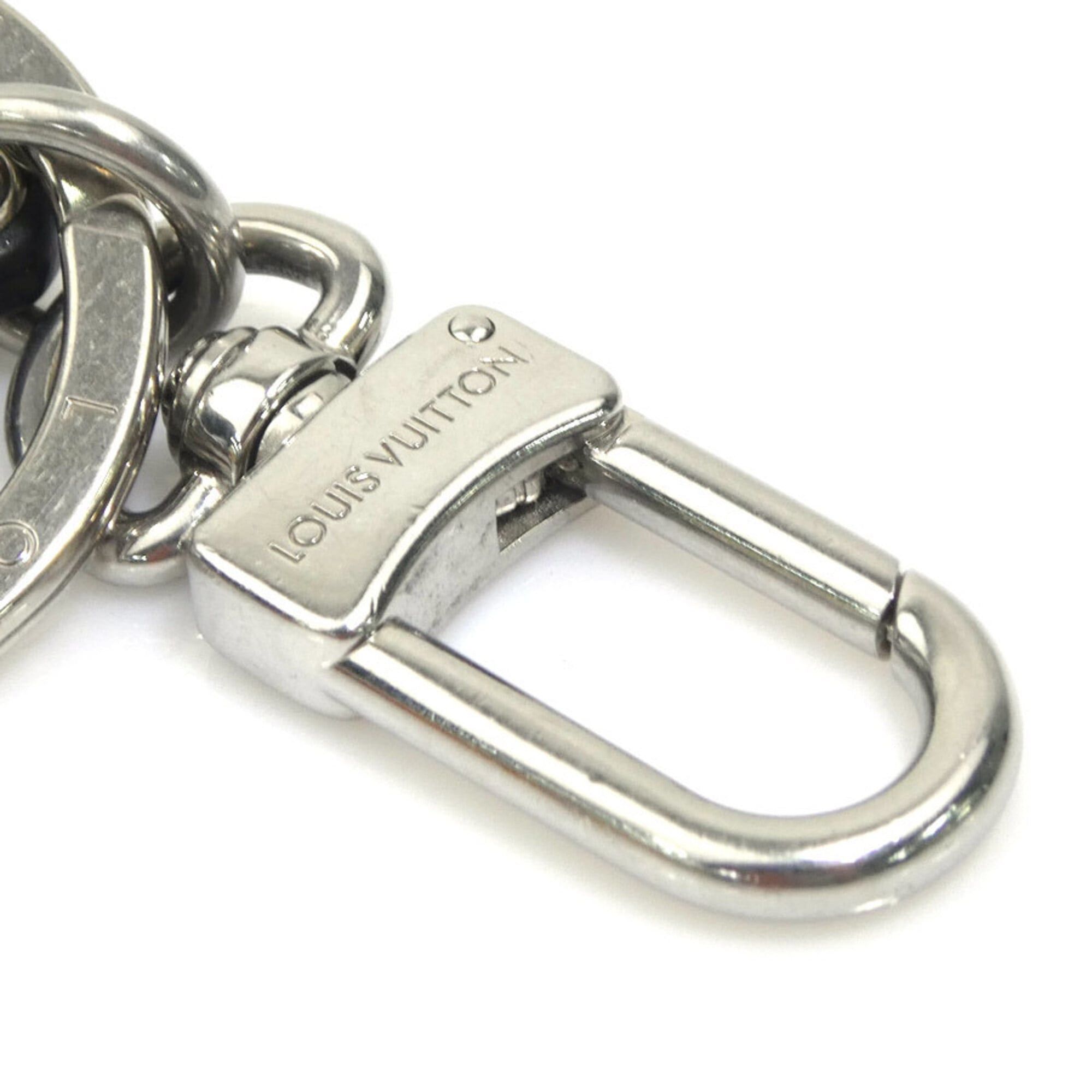 Louis Vuitton Louis Vuitton Charm Keyring Porte Clés LV Classic Metal Black Silver Men's Women's M00971 56670k Size ONE SIZE - 9 Thumbnail