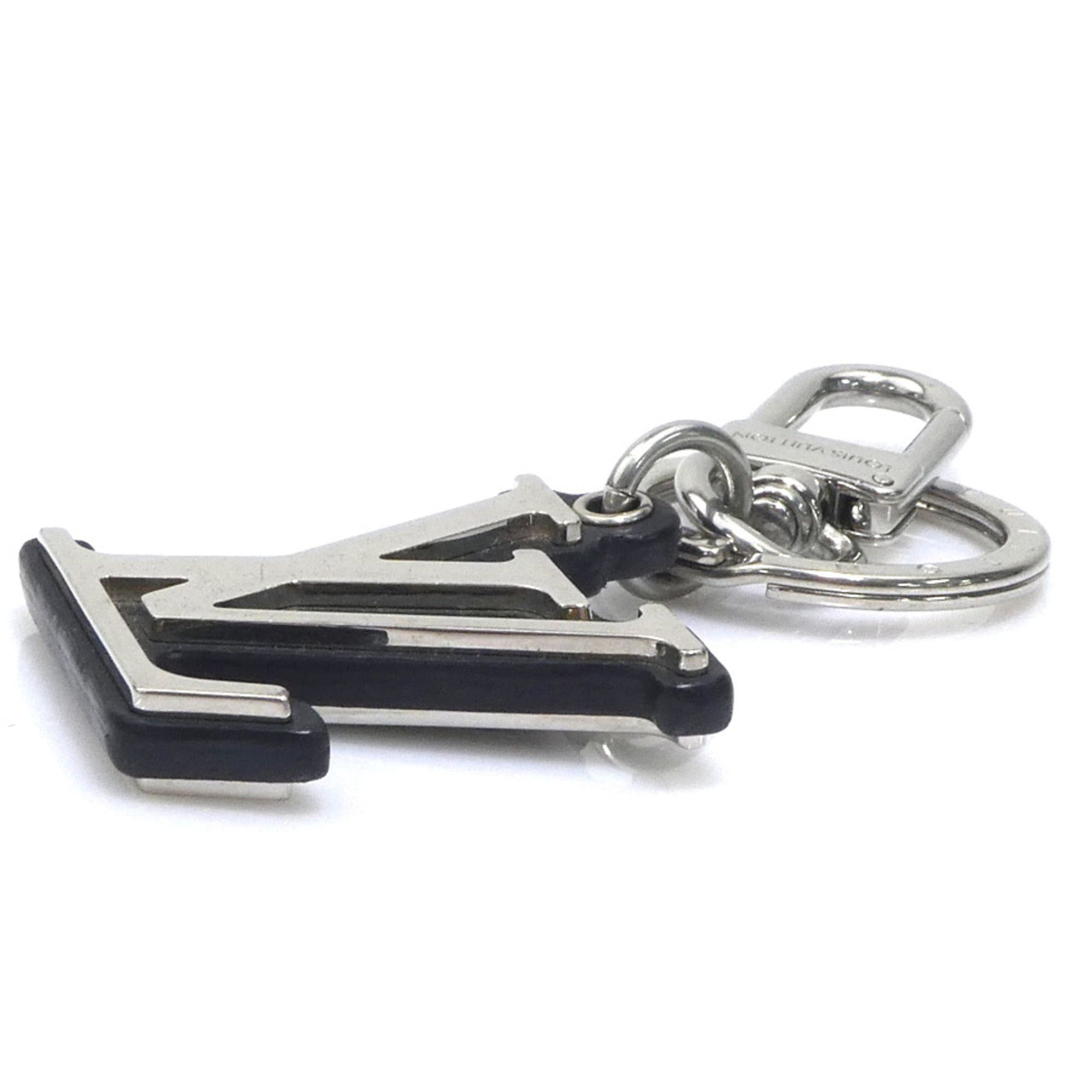 Louis Vuitton Louis Vuitton Charm Keyring Porte Clés LV Classic Metal Black Silver Men's Women's M00971 56670k Size ONE SIZE - 3 Thumbnail
