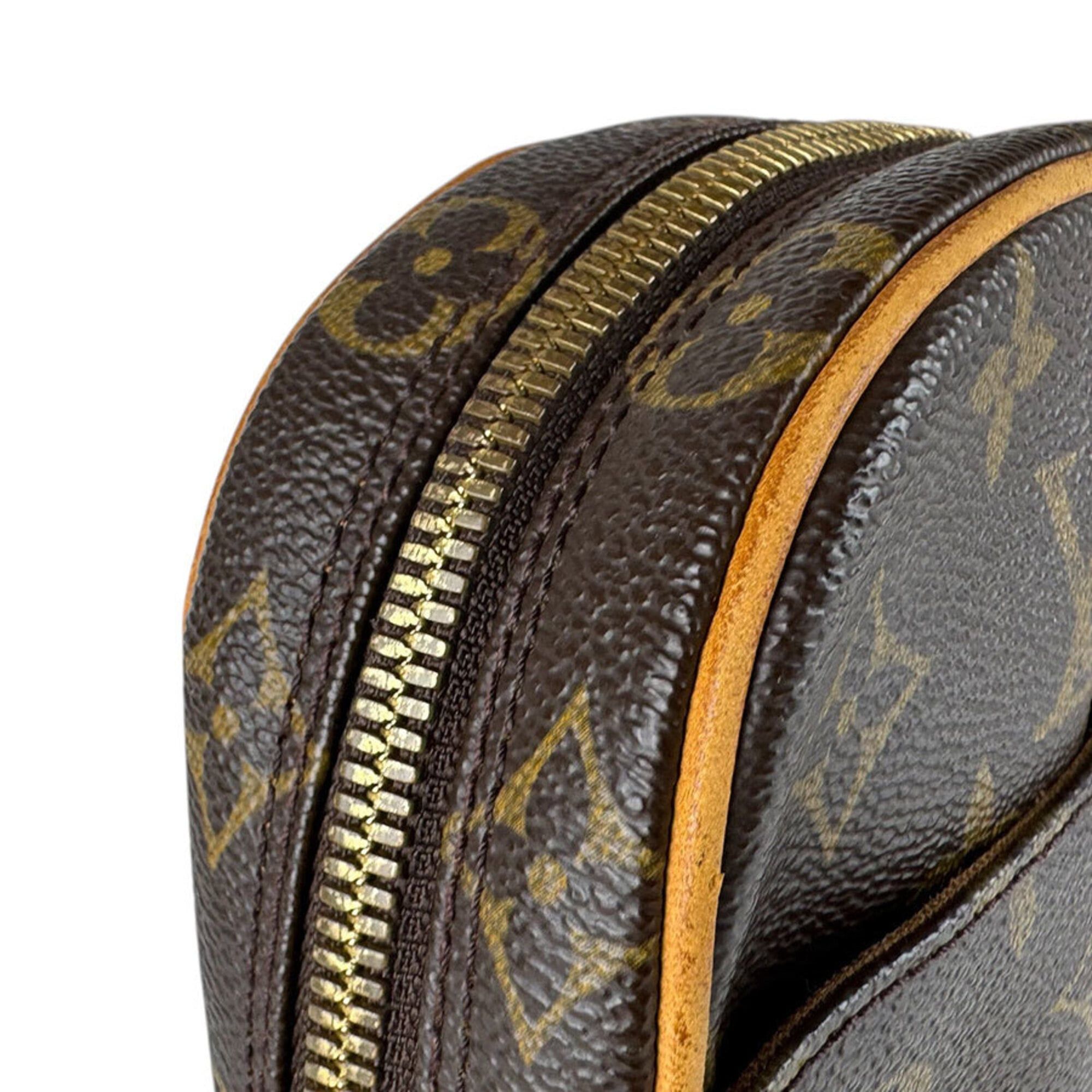 Louis Vuitton Louis Vuitton Body Bag Monogram Pochette Gange Canvas Brown Men's M51870 z9105 Size ONE SIZE - 6 Thumbnail