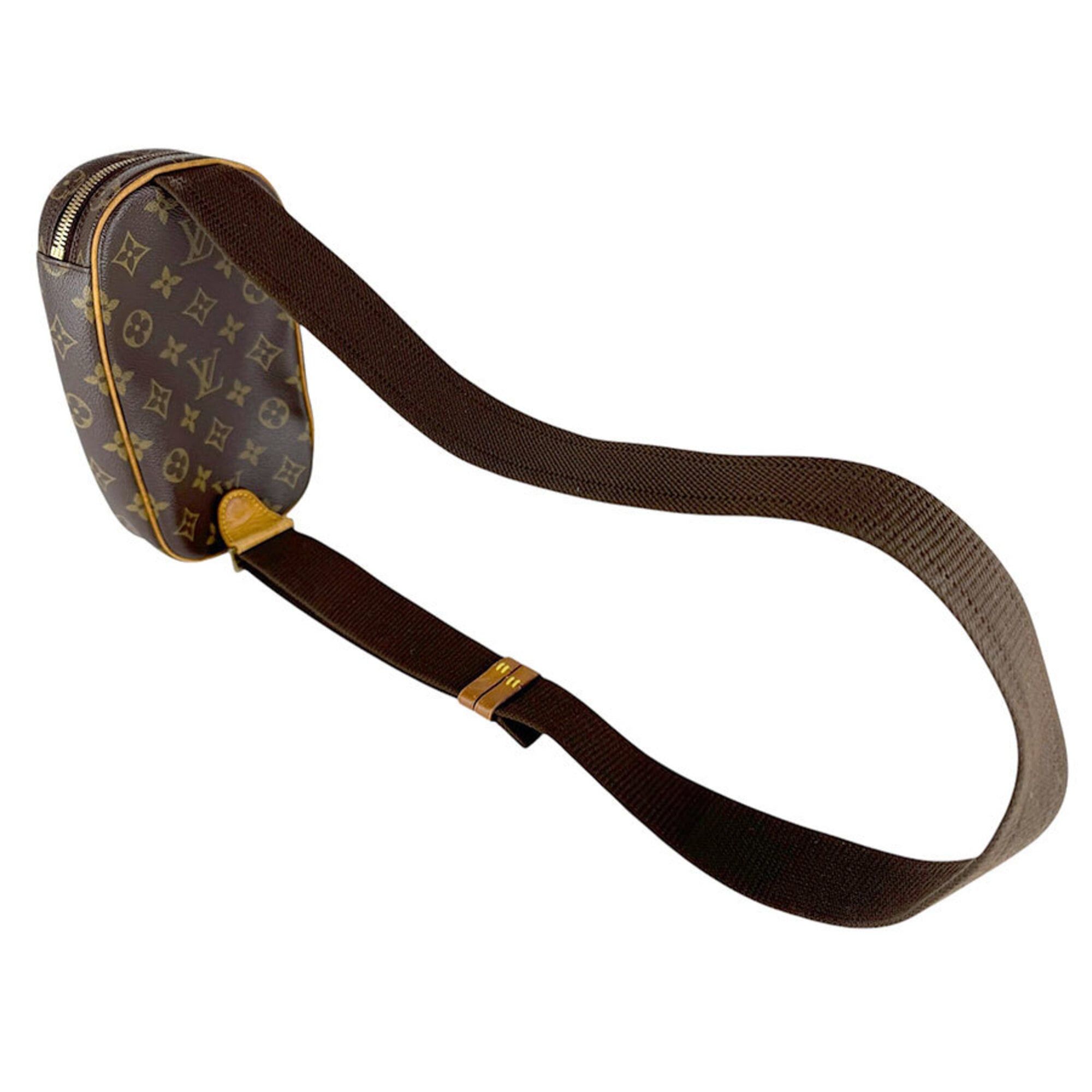 Louis Vuitton Louis Vuitton Body Bag Monogram Pochette Gange Canvas Brown Men's M51870 z9105 Size ONE SIZE - 10 Thumbnail