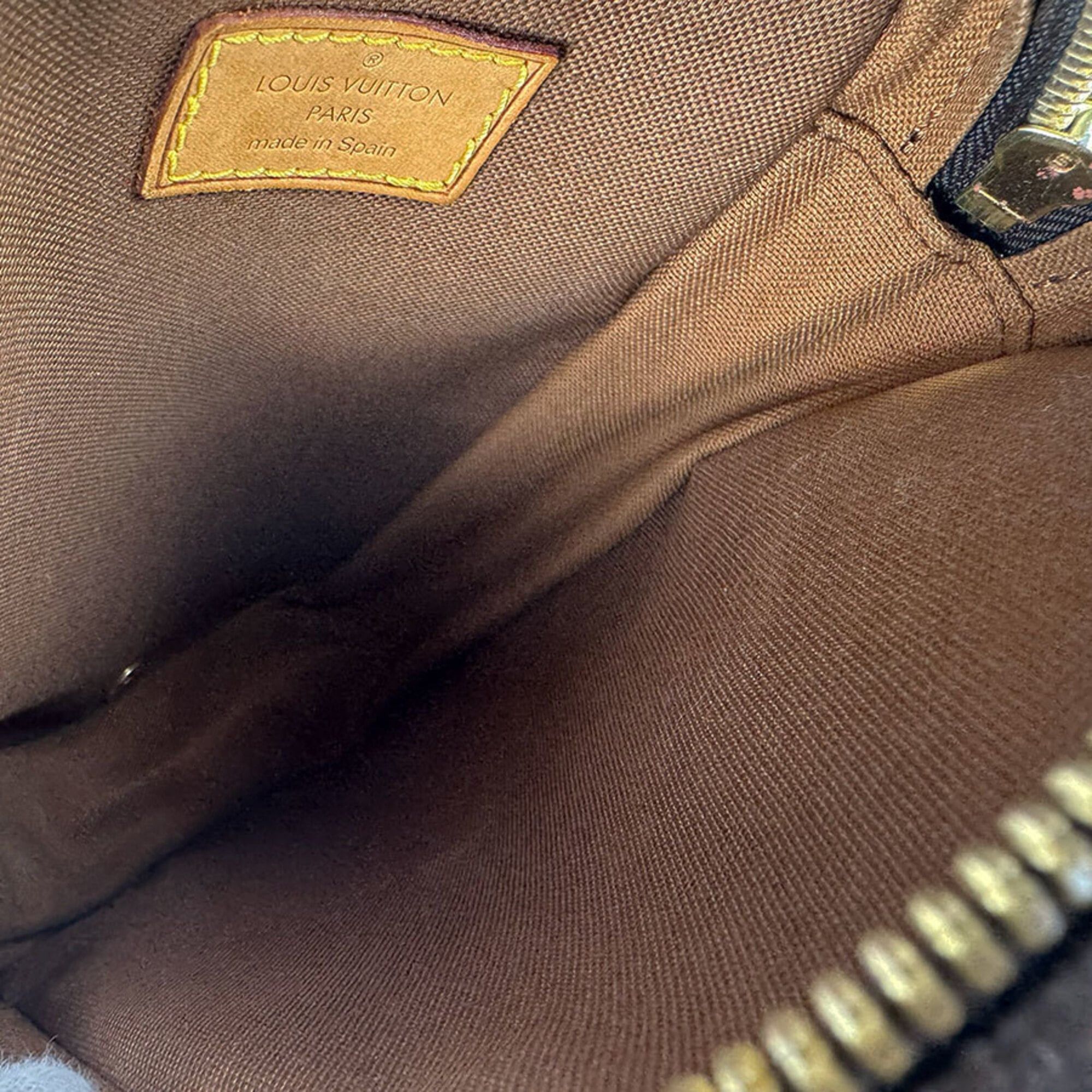 Louis Vuitton Louis Vuitton Body Bag Monogram Pochette Gange Canvas Brown Men's M51870 z9105 Size ONE SIZE - 5 Thumbnail