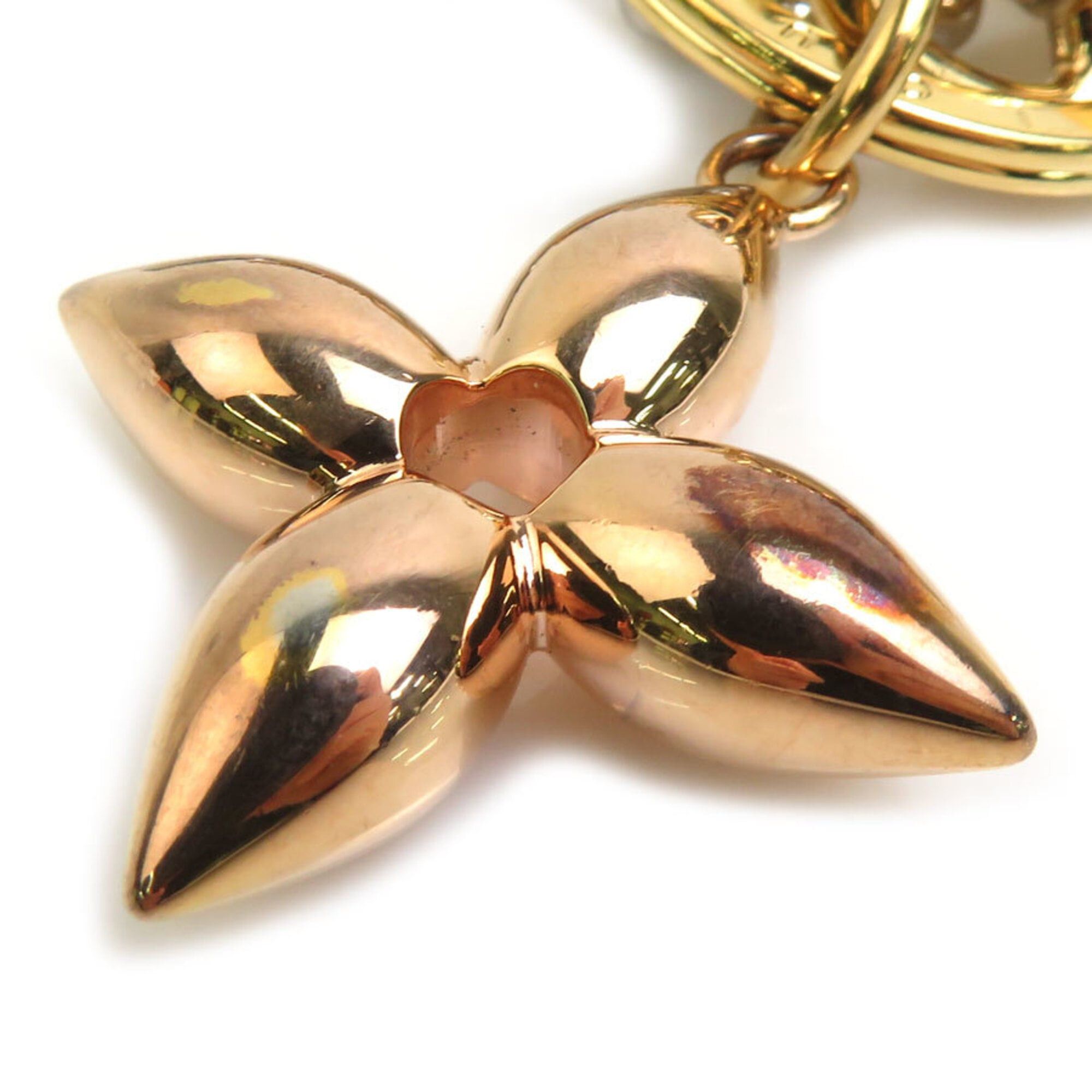Louis Vuitton Louis Vuitton Charm Keyring Porte Clé LV New Wave Metal Gold Silver Rose Men's Women's M68449 56656k Size ONE SIZE - 3 Thumbnail