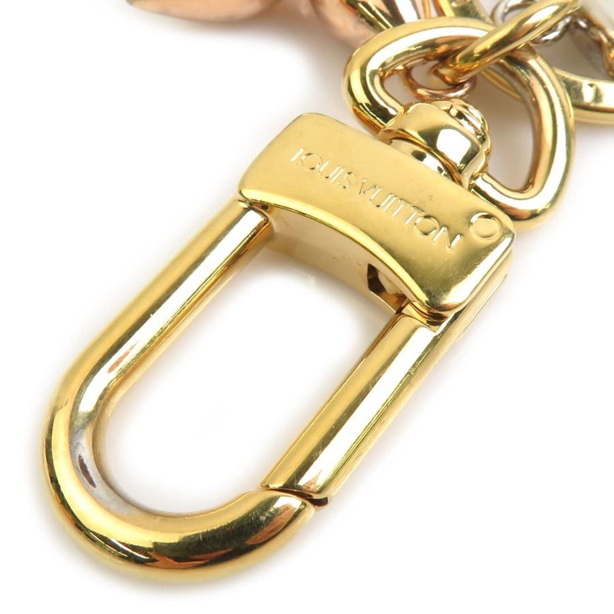 Louis Vuitton Louis Vuitton Charm Keyring Porte Clé LV New Wave Metal Gold Silver Rose Men's Women's M68449 56656k Size ONE SIZE - 4 Thumbnail