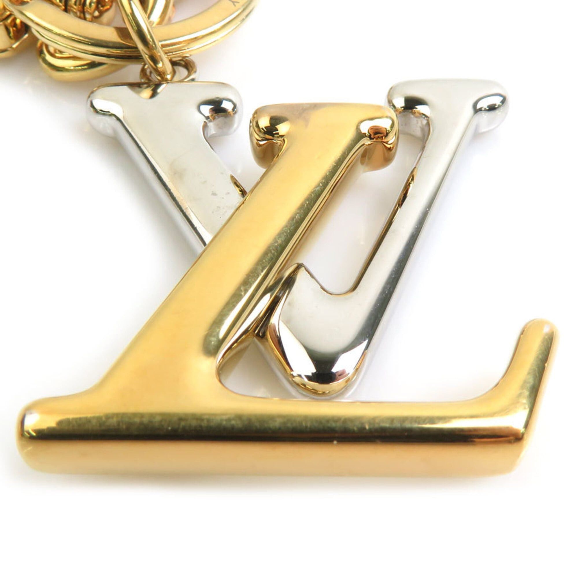 Louis Vuitton Louis Vuitton Charm Keyring Porte Clé LV New Wave Metal Gold Silver Rose Men's Women's M68449 56656k Size ONE SIZE - 2 Thumbnail