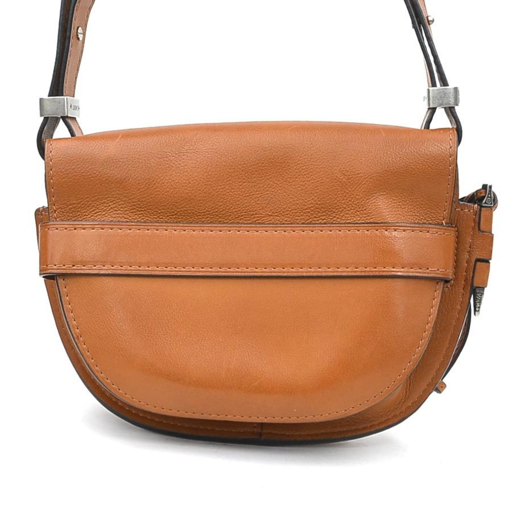 Loewe Loewe Shoulder Bag Gate Western Small Leather Brown Women's 90246i Size ONE SIZE - 3 Thumbnail