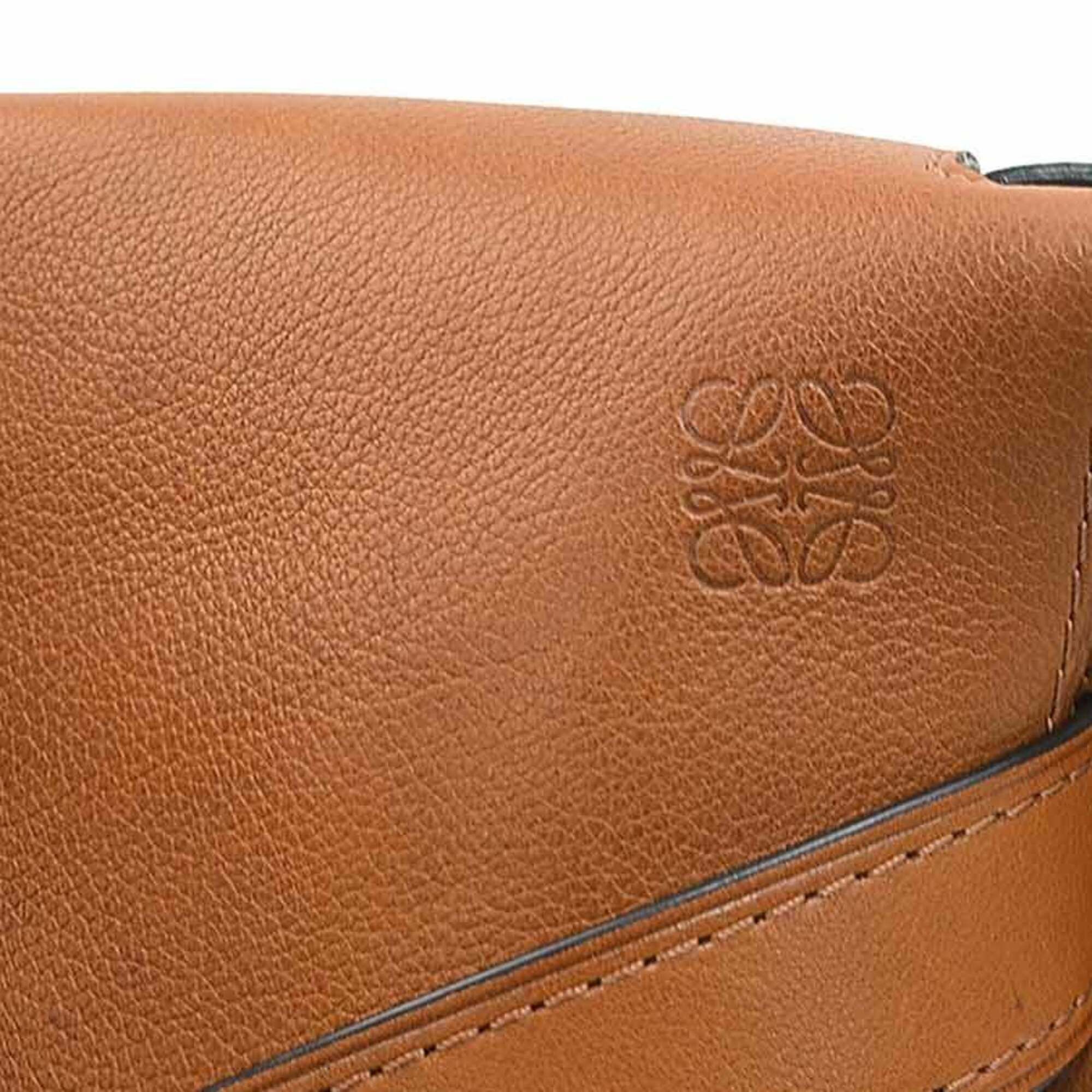 Loewe Loewe Shoulder Bag Gate Western Small Leather Brown Women's 90246i Size ONE SIZE - 9 Thumbnail