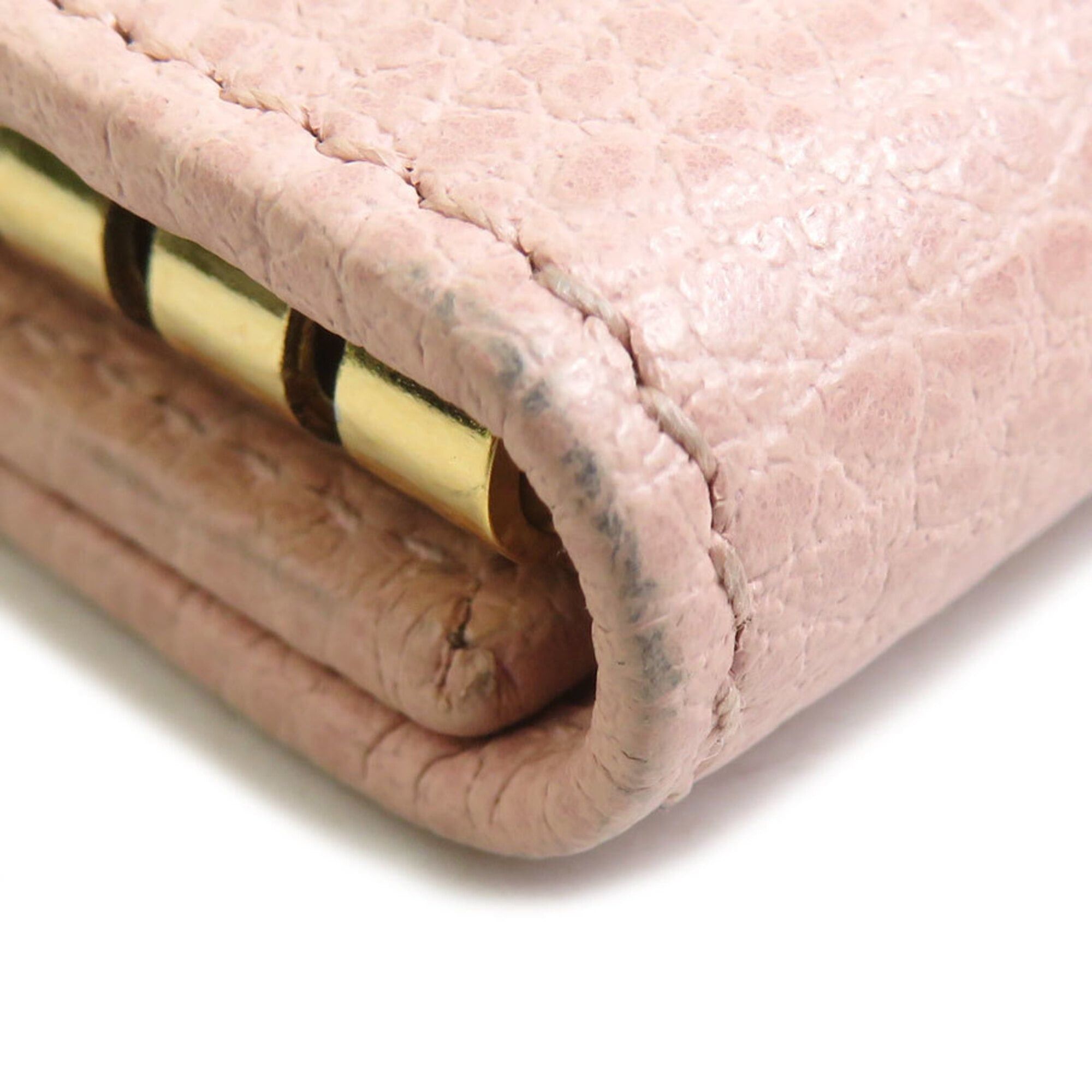 Gucci Gucci GG Marmont Leather Key Case, Pink, Women's, 456118 56658i Size ONE SIZE - 4 Thumbnail